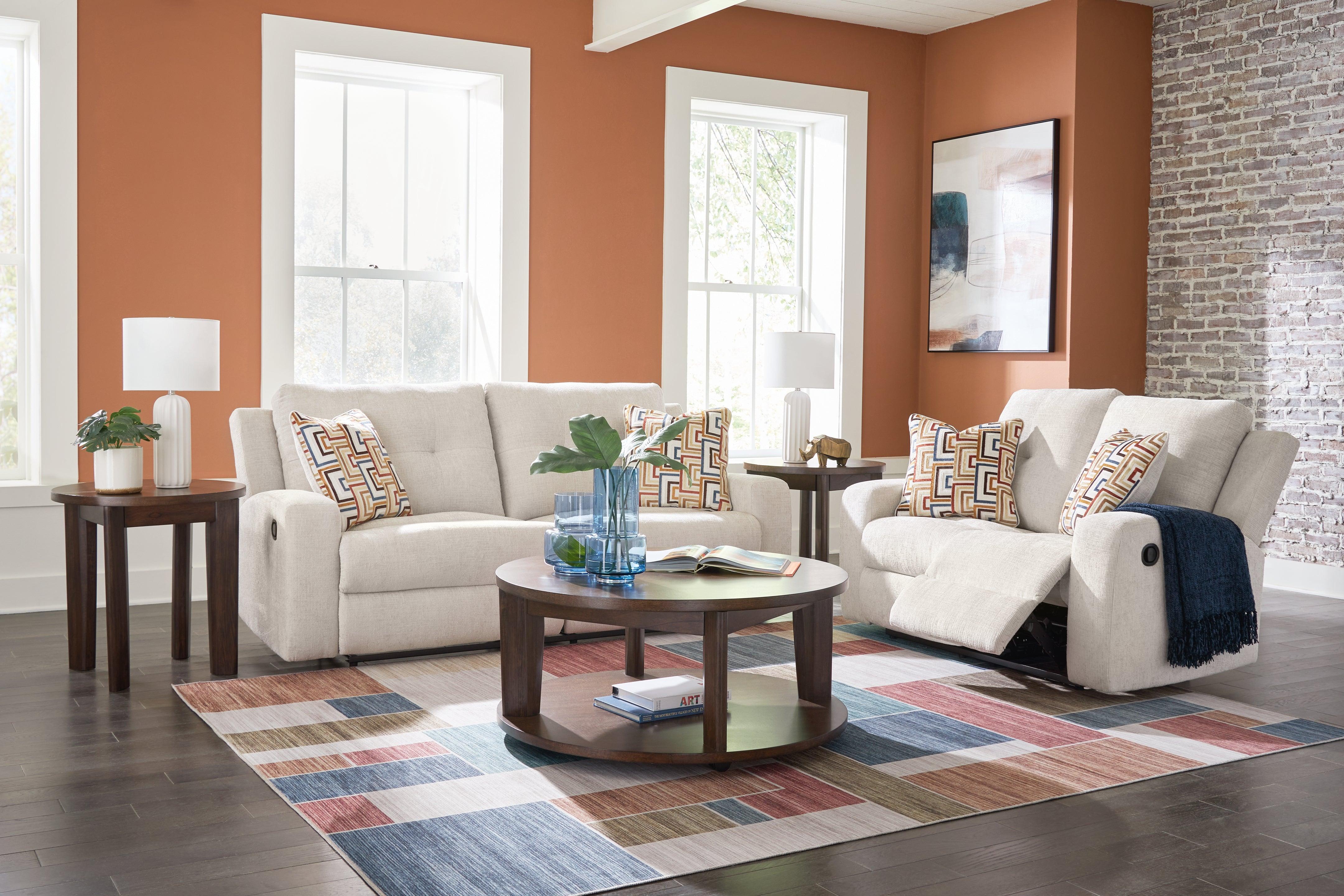 Danum Stone Manual Reclining Sofa and Loveseat