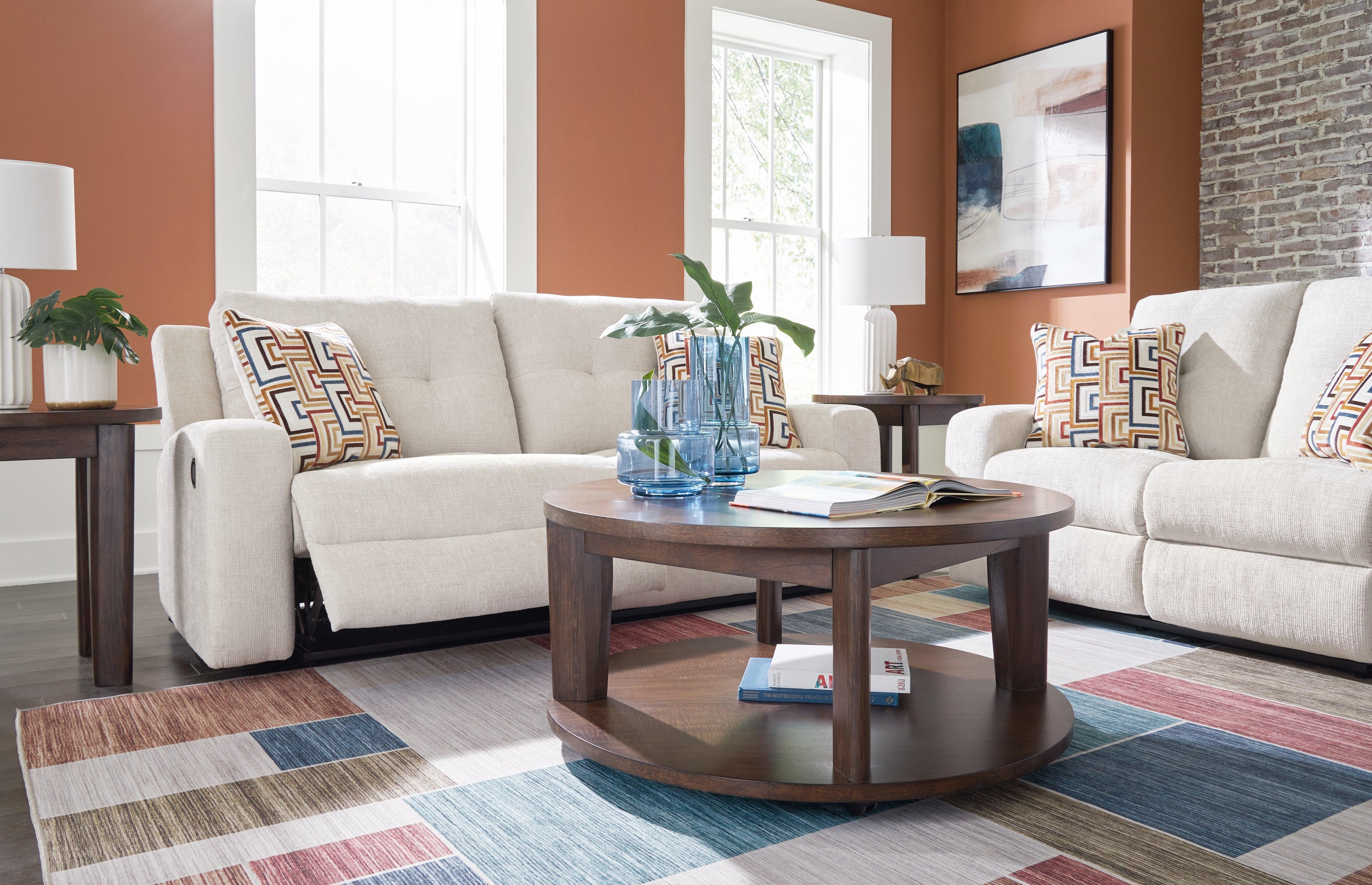 Danum Stone Manual Reclining Sofa and Loveseat - Image 4