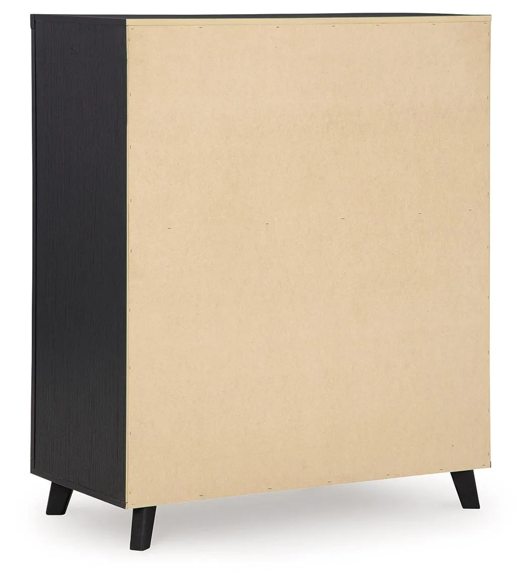 Danziar Black Chest of Drawers - Image 5