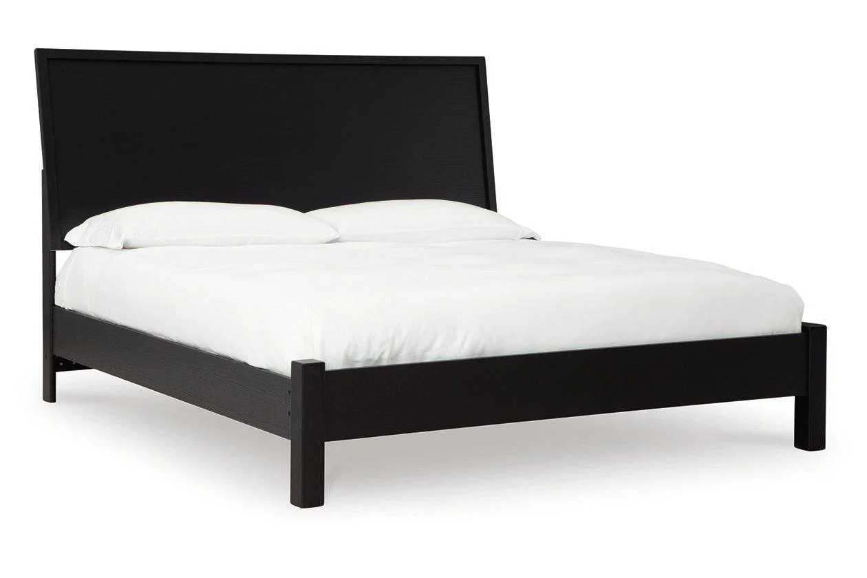 Danziar Black King Platform Bed - Image 6