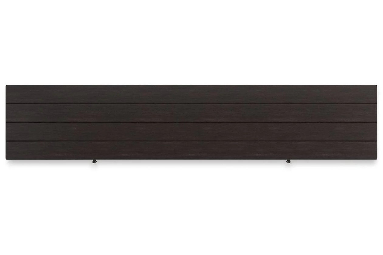 Darborn Gray/Brown 88" TV Stand with Electric Fireplace - Image 5