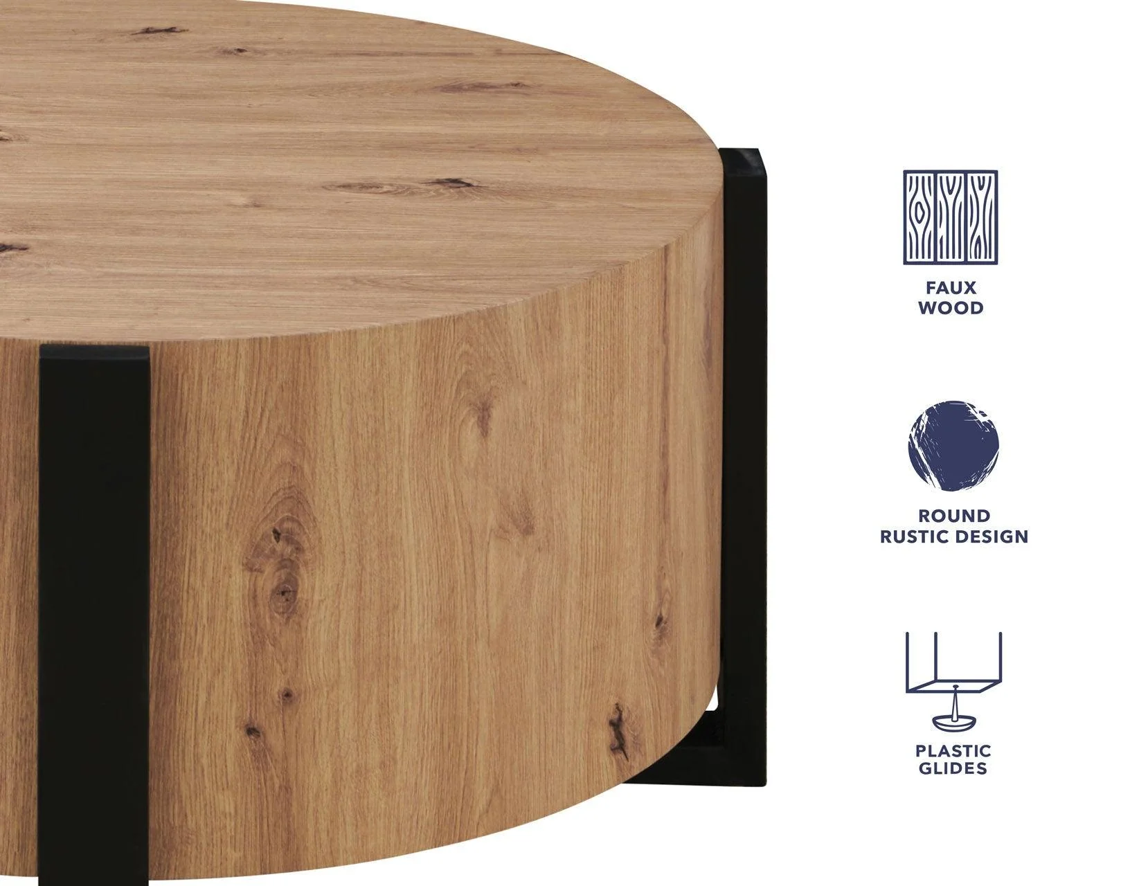 Darcie 3-PIece Faux-Wood Table Set - Image 16