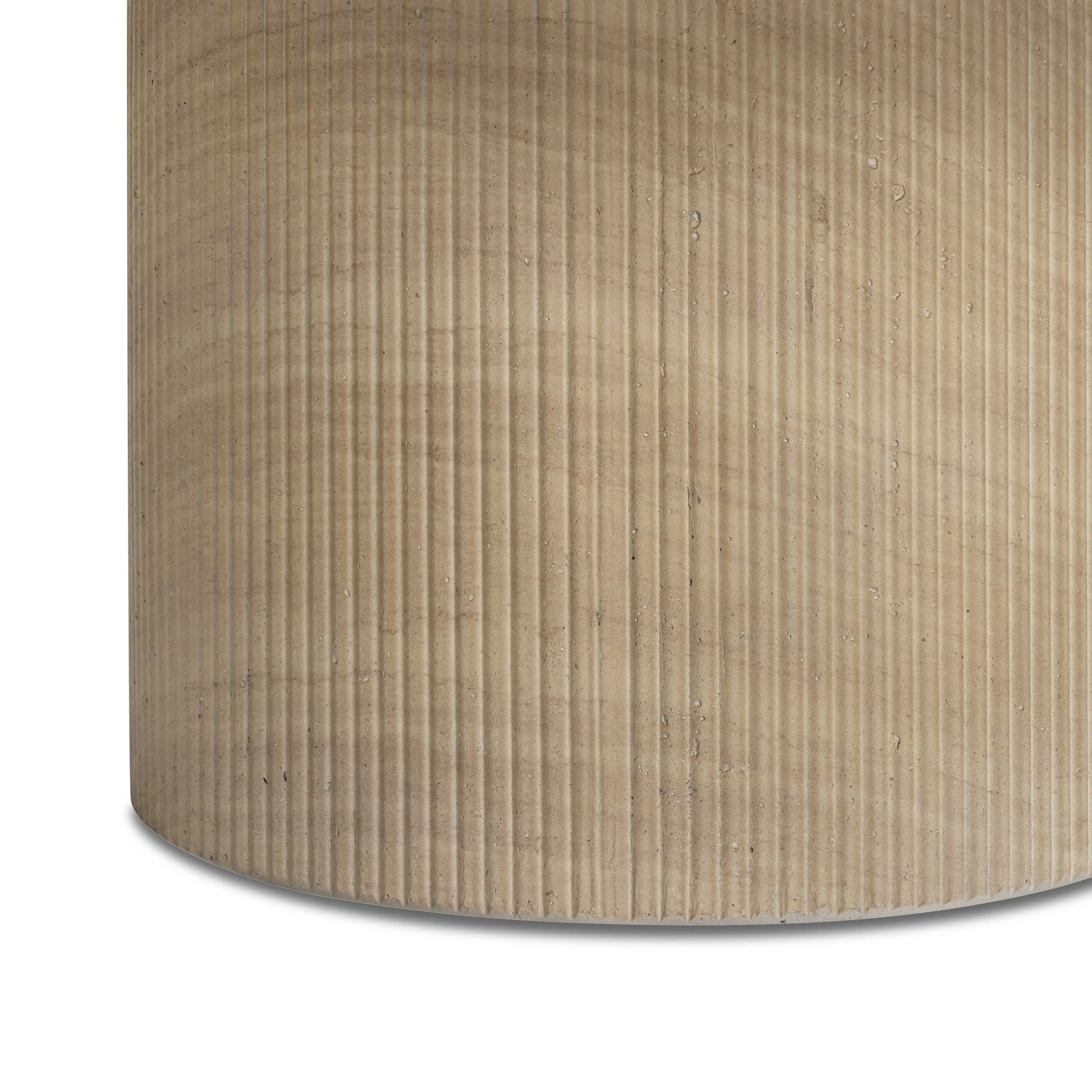 Darcy 36" Concrete Indoor / Outdoor Round Coffee Table - Image 4