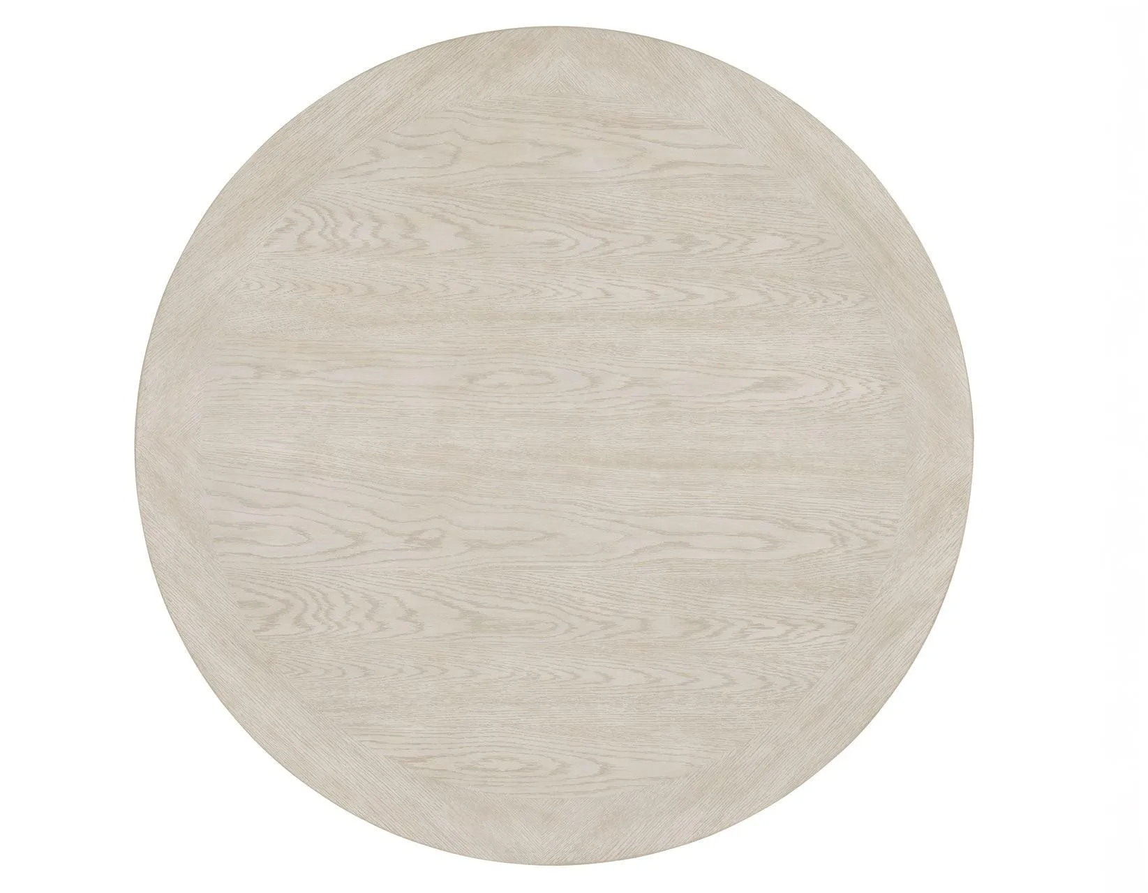 Darcy 42″ Round Dining Table, Mint Green and Natural Finish - Image 5