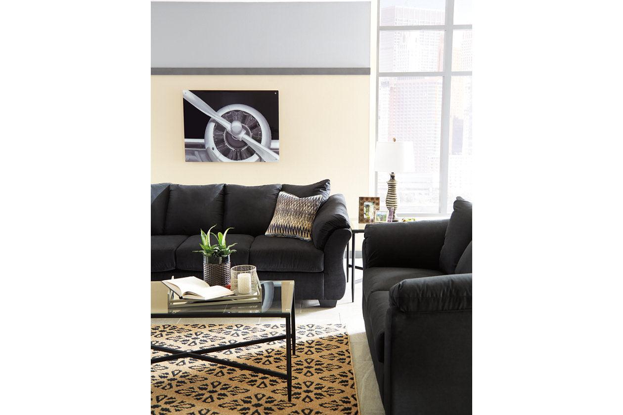 Darcy Black Sofa - Image 14