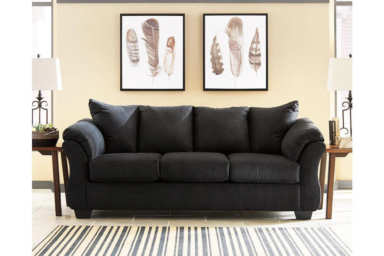 Darcy Black Sofa - Image 17