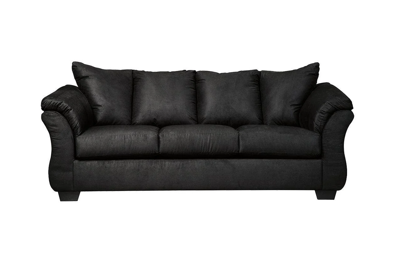 Darcy Black Sofa - Image 2