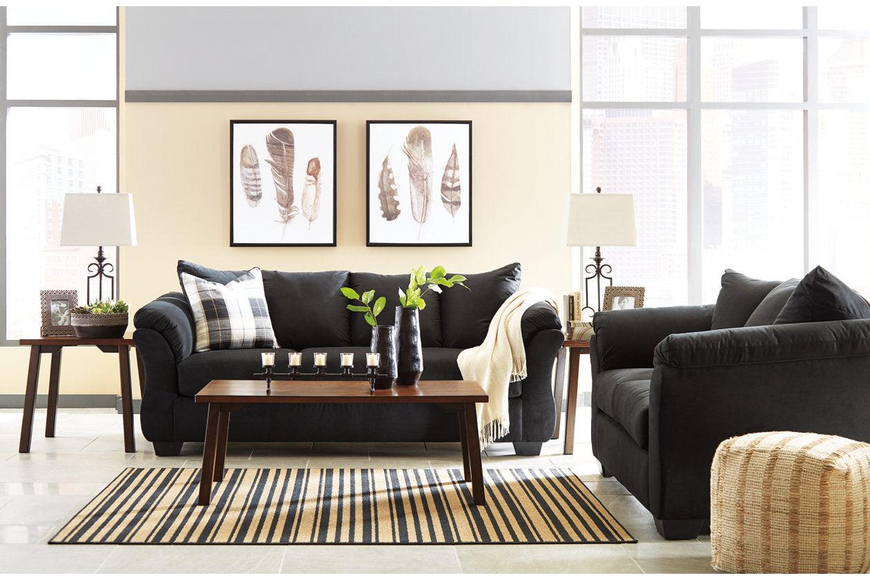 Darcy Black Sofa - Image 5