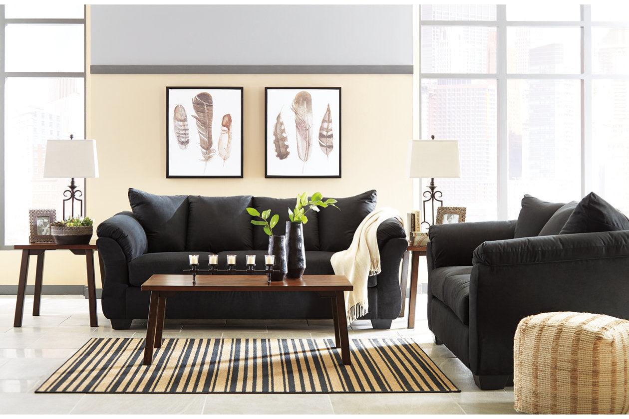 Darcy Black Sofa - Image 6