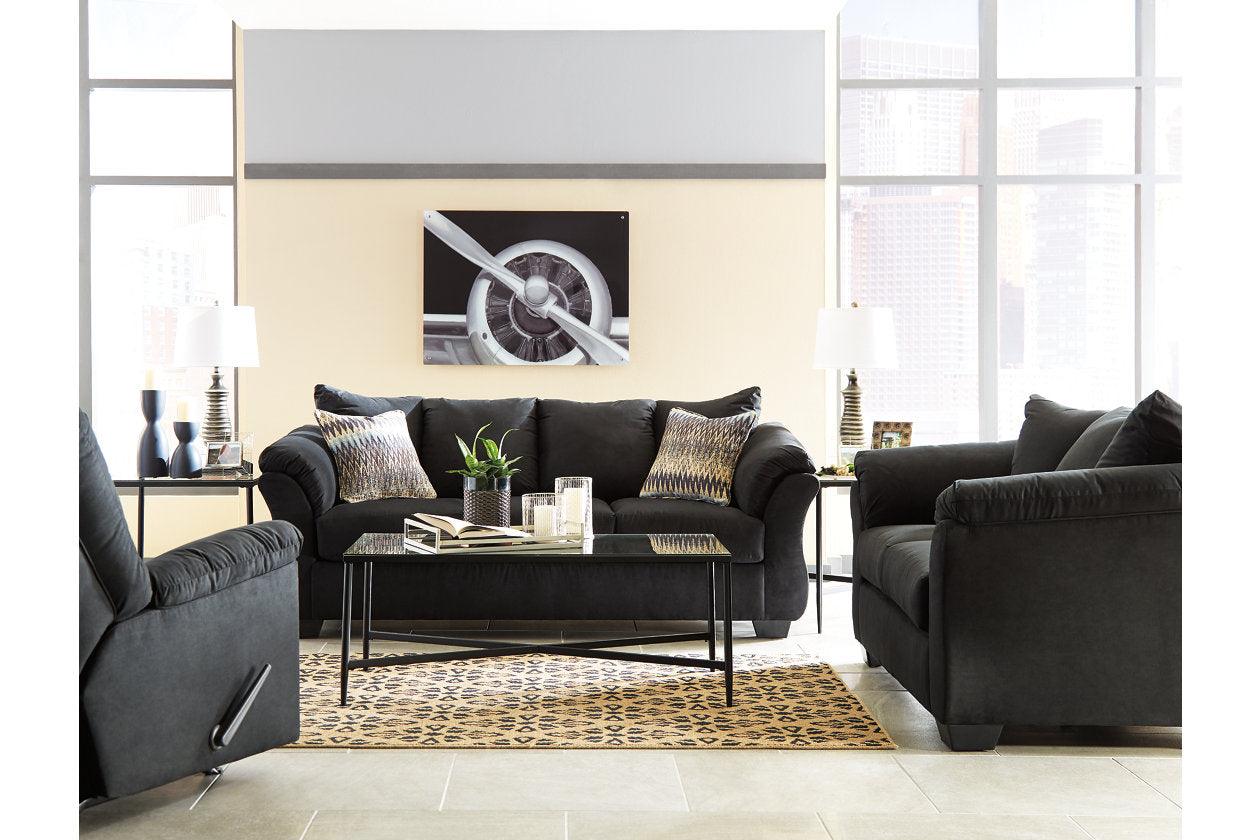Darcy Black Sofa - Image 8