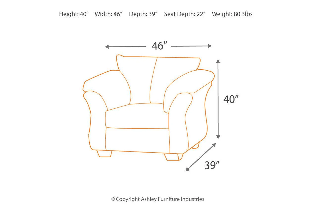 Darcy Cobblestone Chair - Image 3