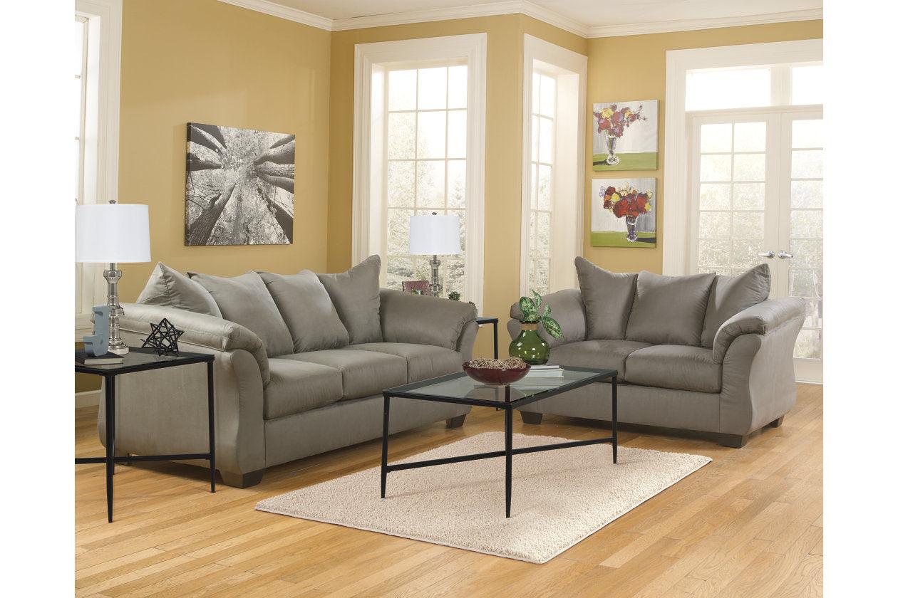 Darcy Cobblestone Loveseat - Image 13