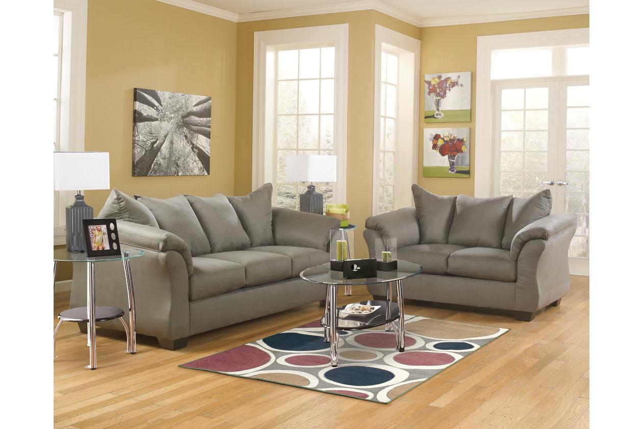 Darcy Cobblestone Loveseat - Image 6