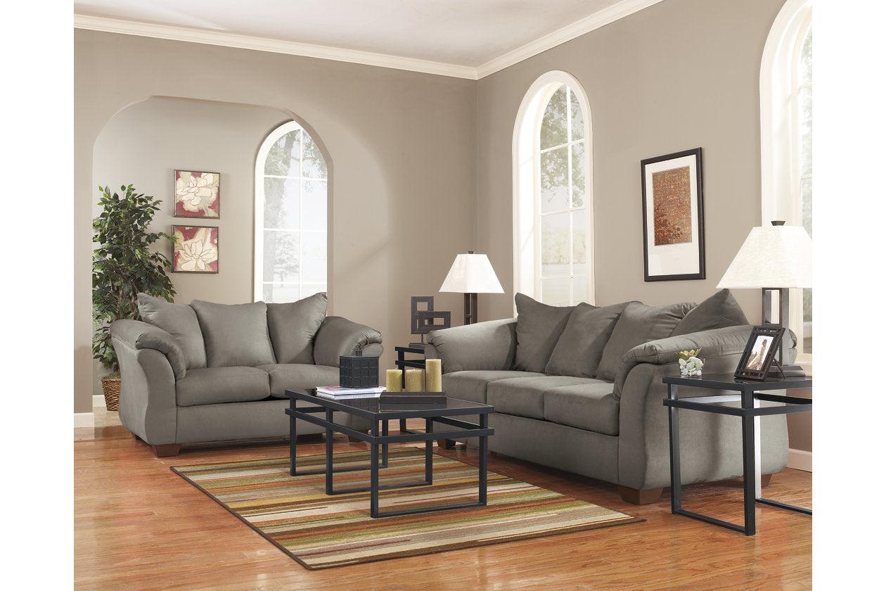 Darcy Cobblestone Loveseat - Image 8