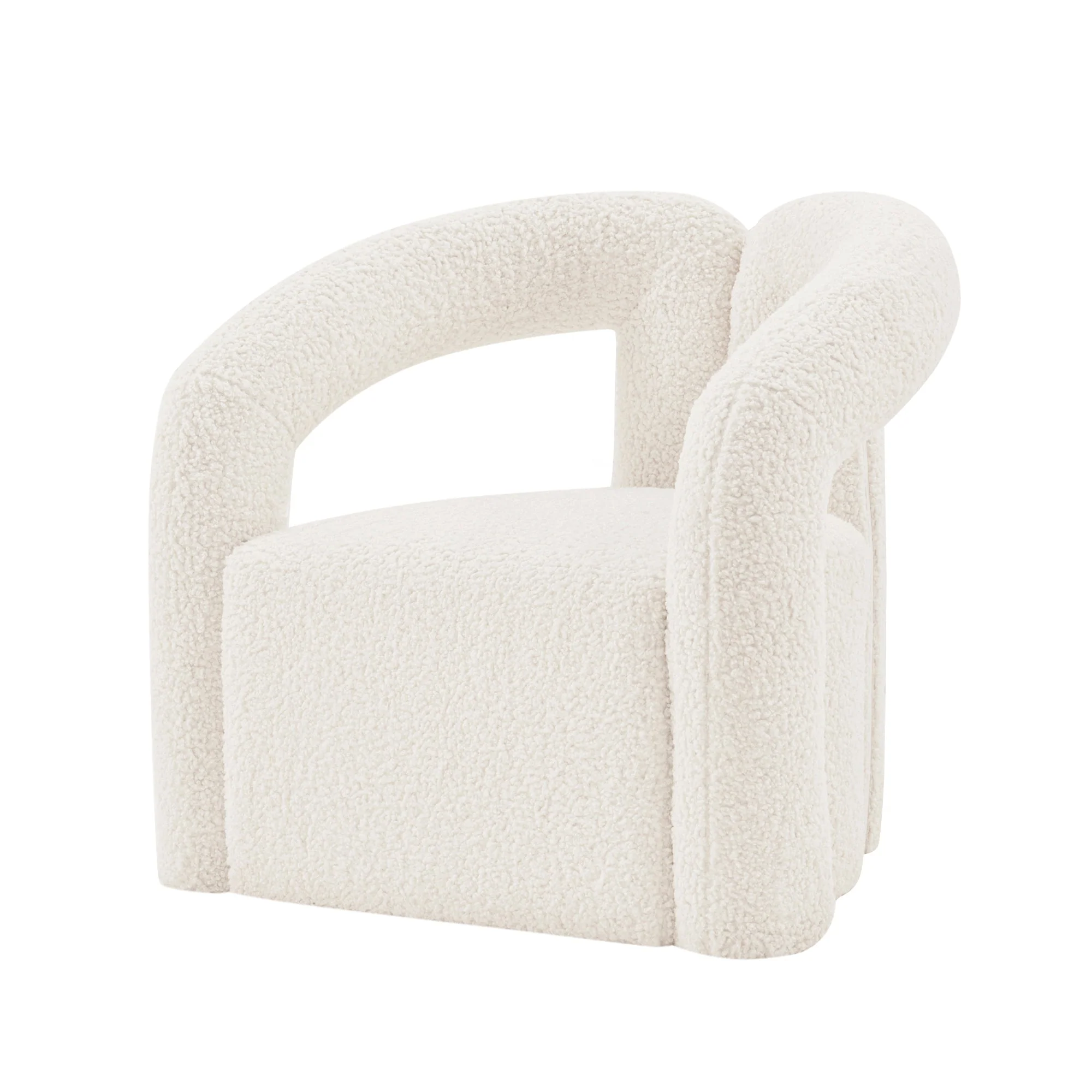 Darian Accent Chair in Cream - Image 11