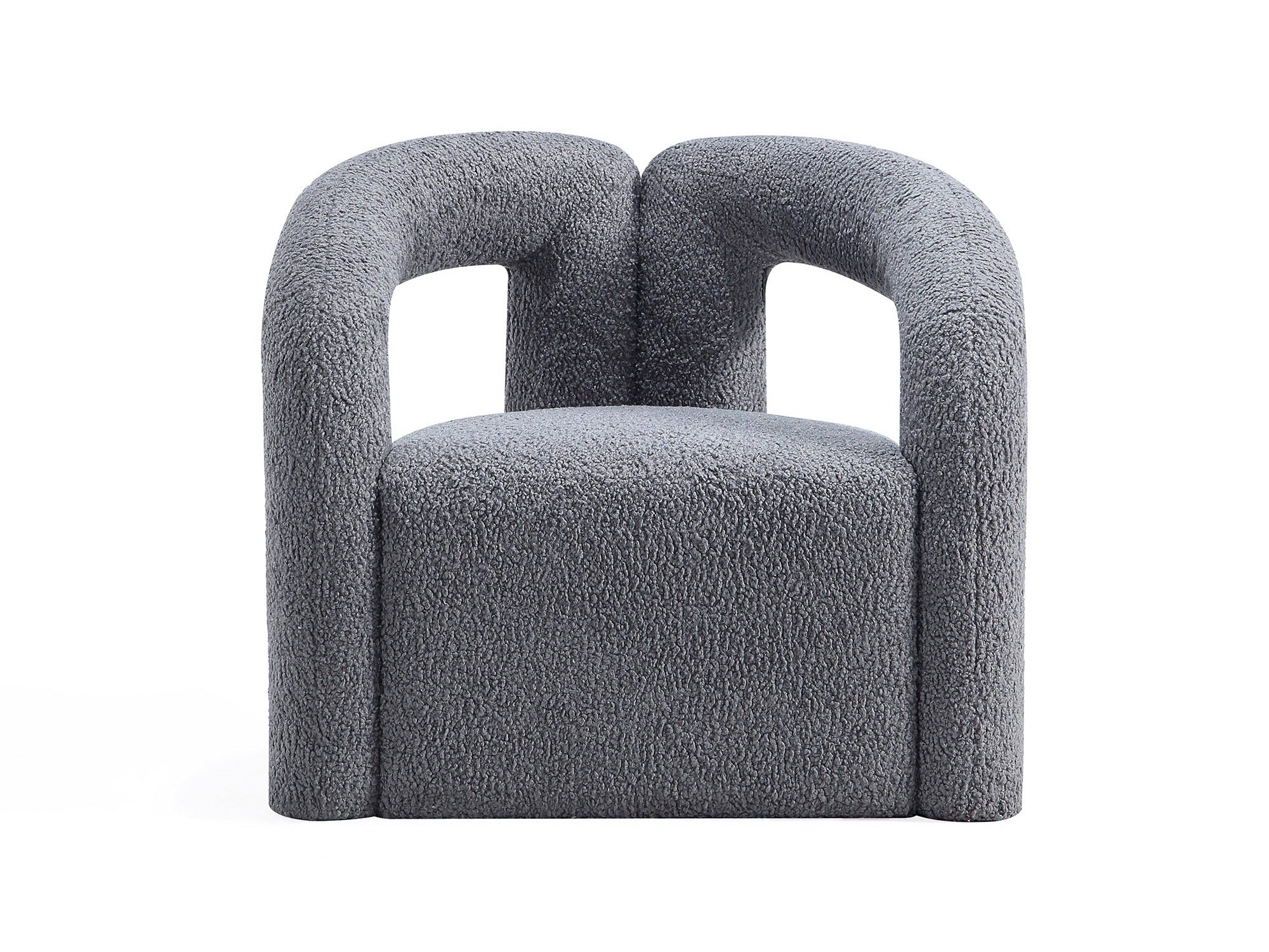 Darian Accent Chair in Grey