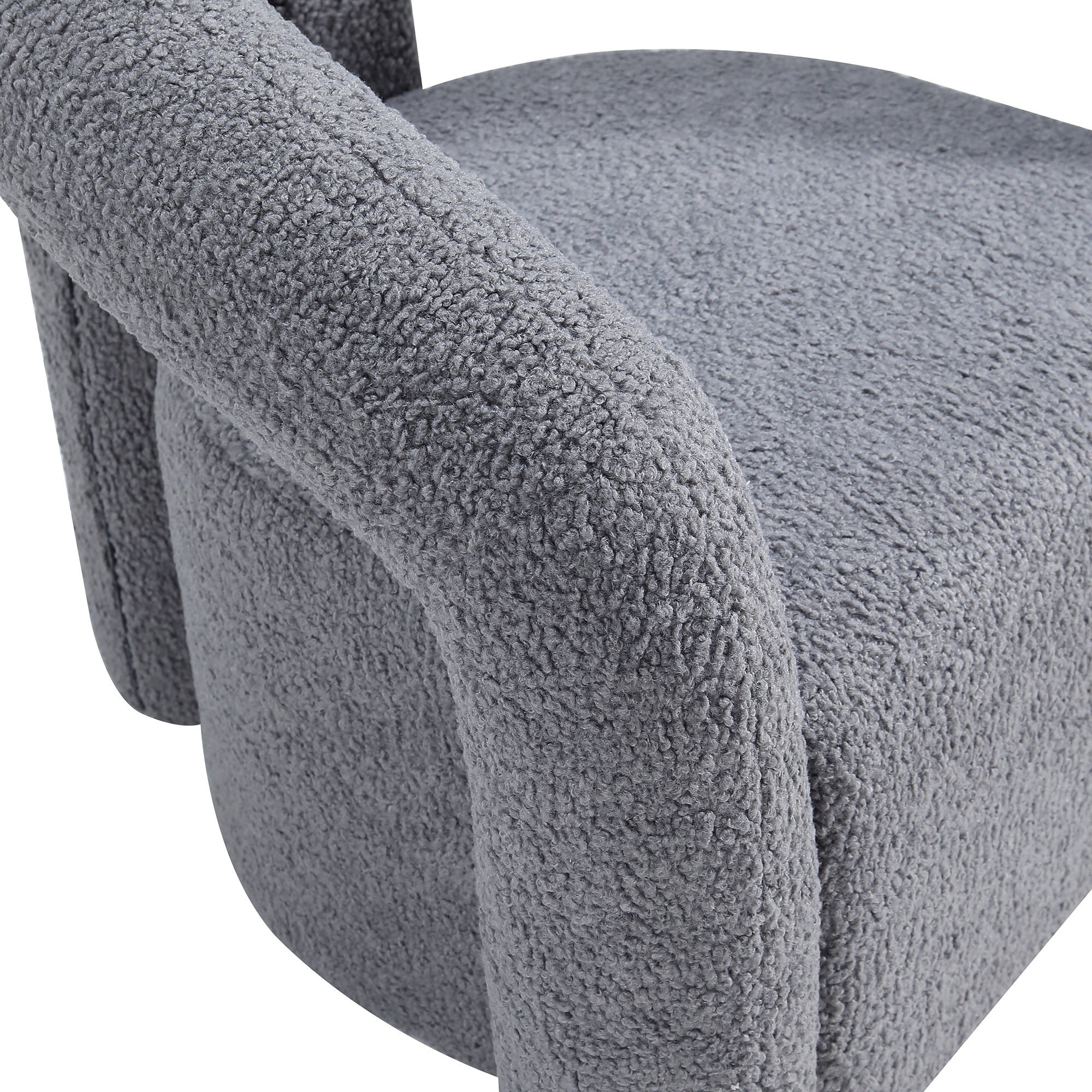 Darian Accent Chair in Grey (set of 2) - Image 4