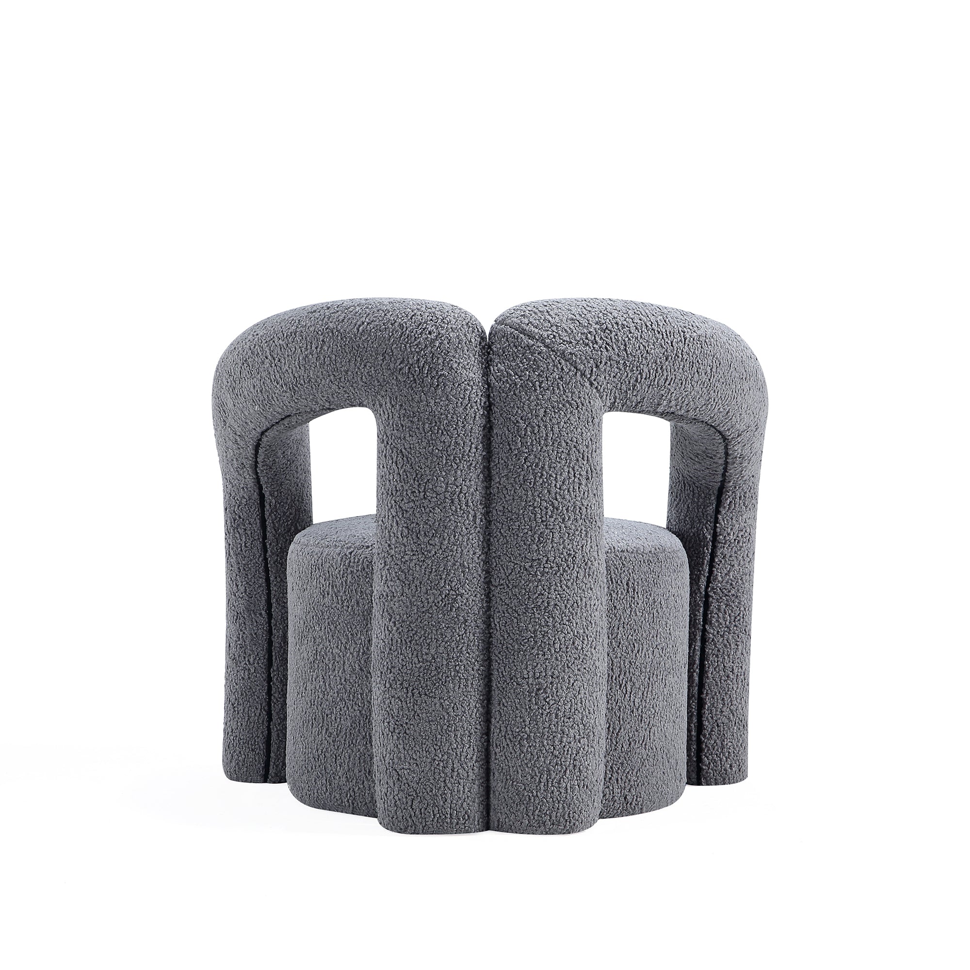 Darian Accent Chair in Grey (set of 2) - Image 7