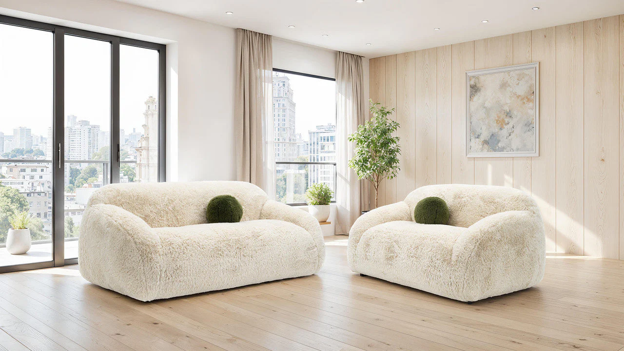 Darwen Sand Loveseat - Image 2