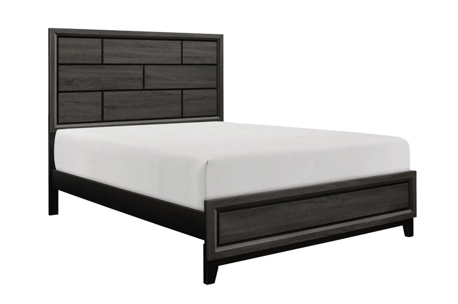 Davi Gray Panel Bedroom Set - Image 2