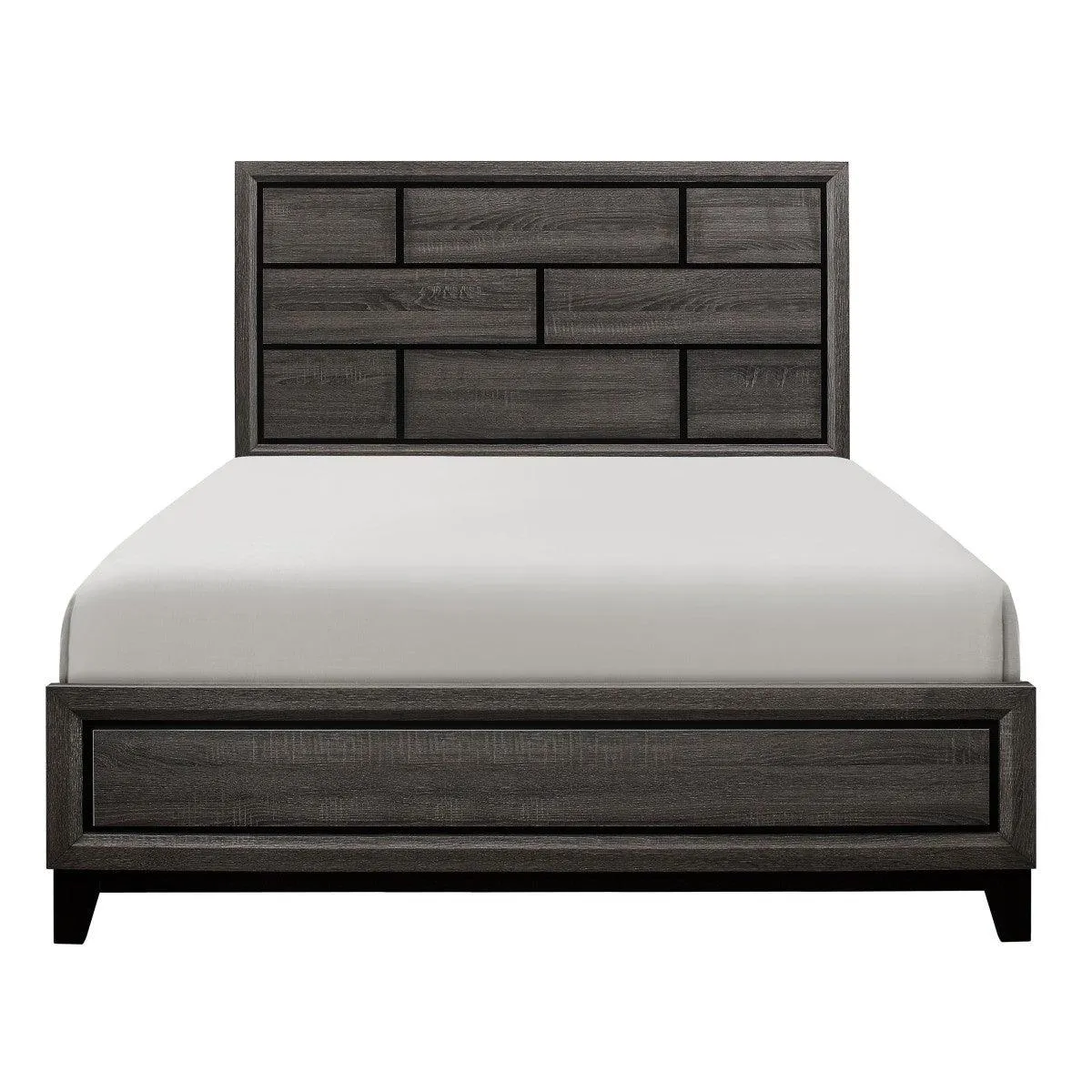Davi Gray Panel Bedroom Set - Image 3