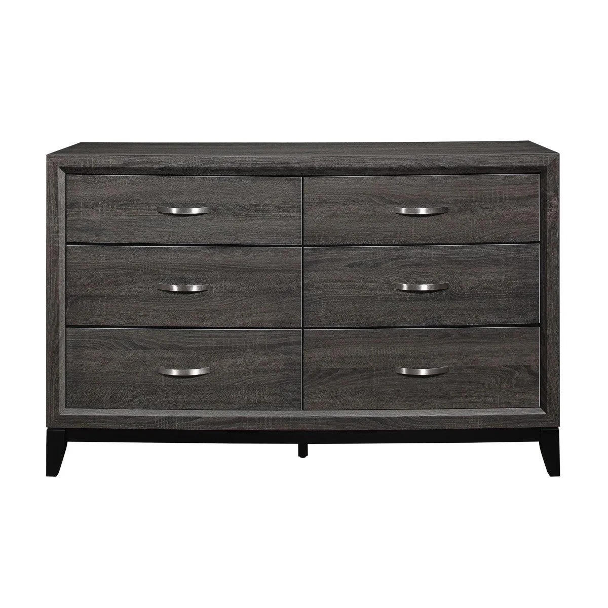 Davi Gray Panel Bedroom Set - Image 6