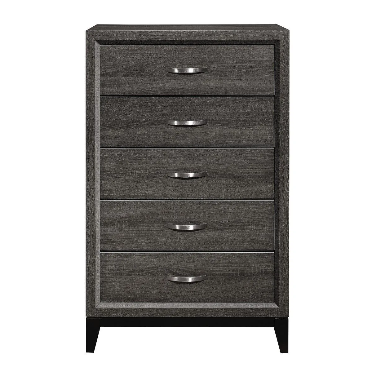 Davi Gray Panel Bedroom Set - Image 7