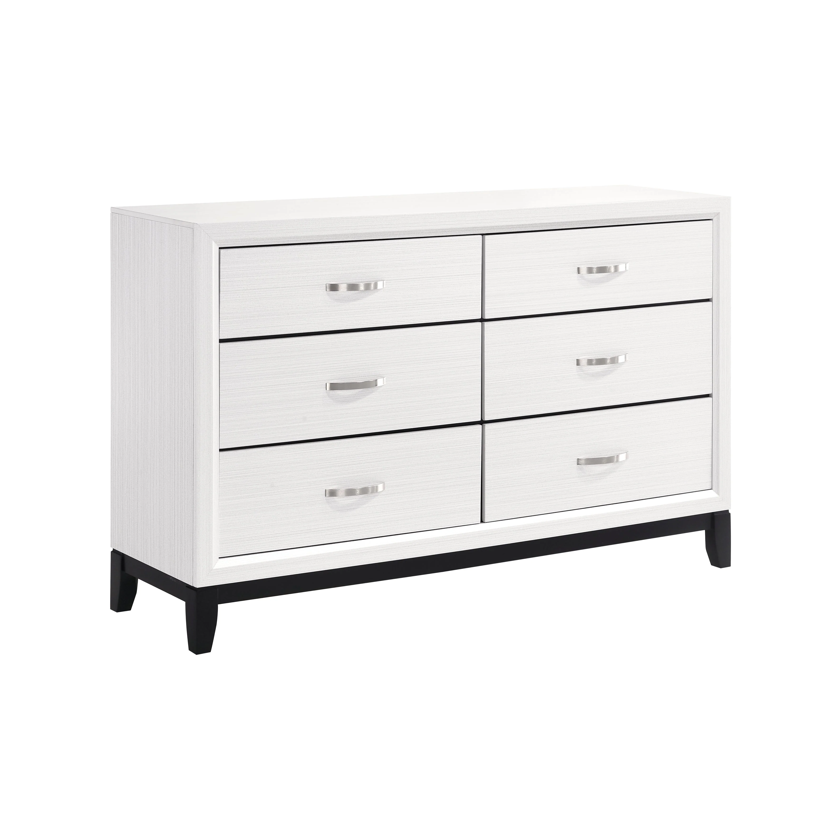 Davi White Panel Bedroom Set - Image 6