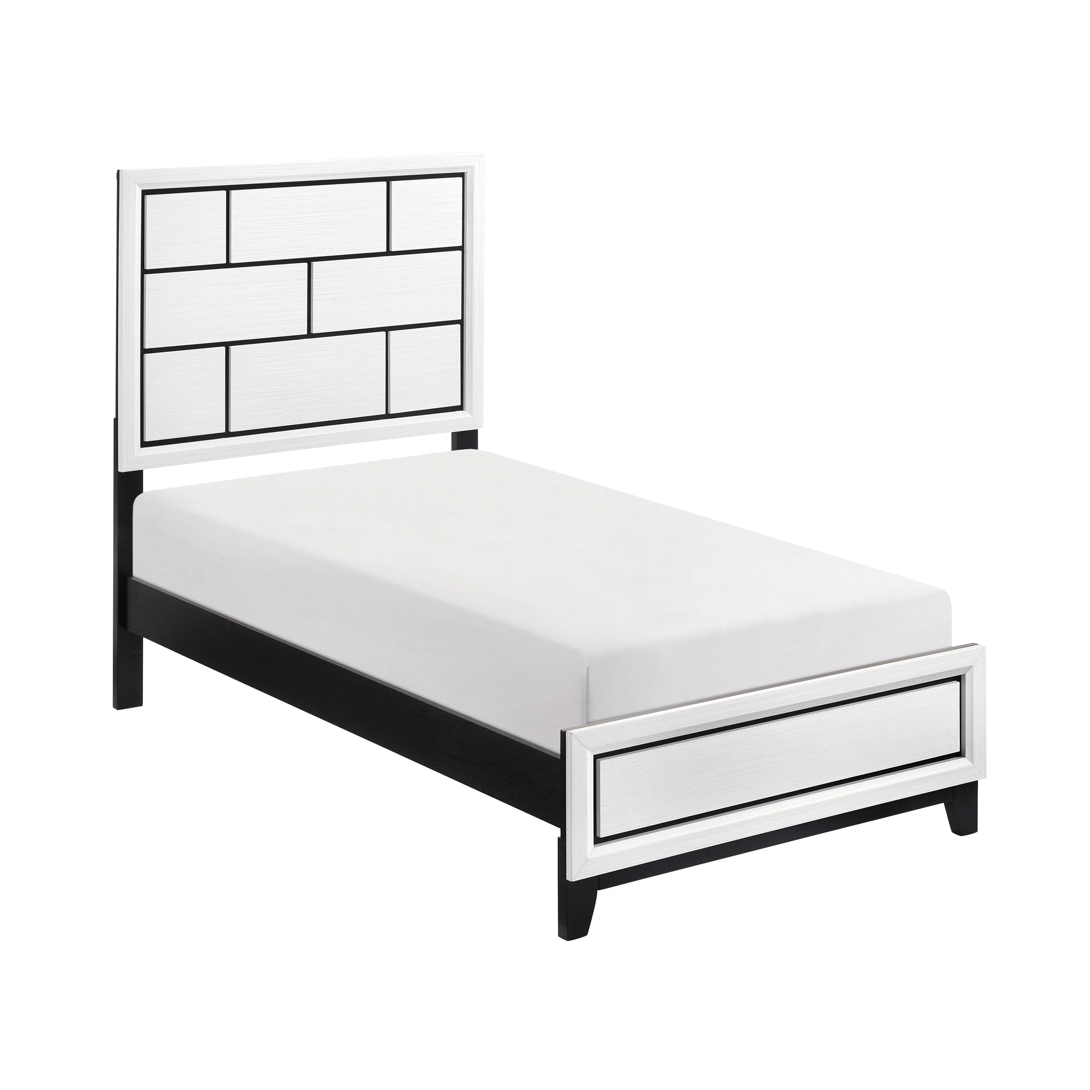 Davi White Panel Youth Bedroom Set - Image 3