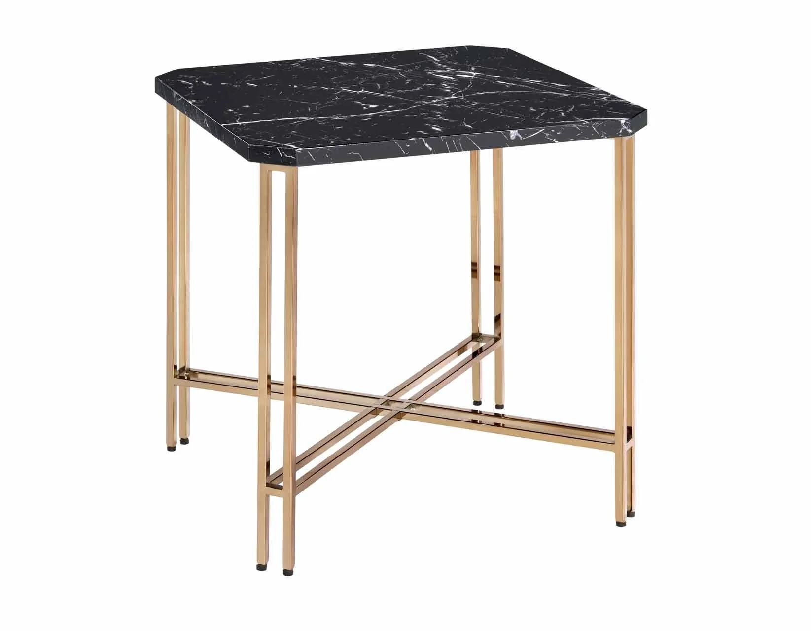 Daxton Faux-Marble Top End Table - Image 8