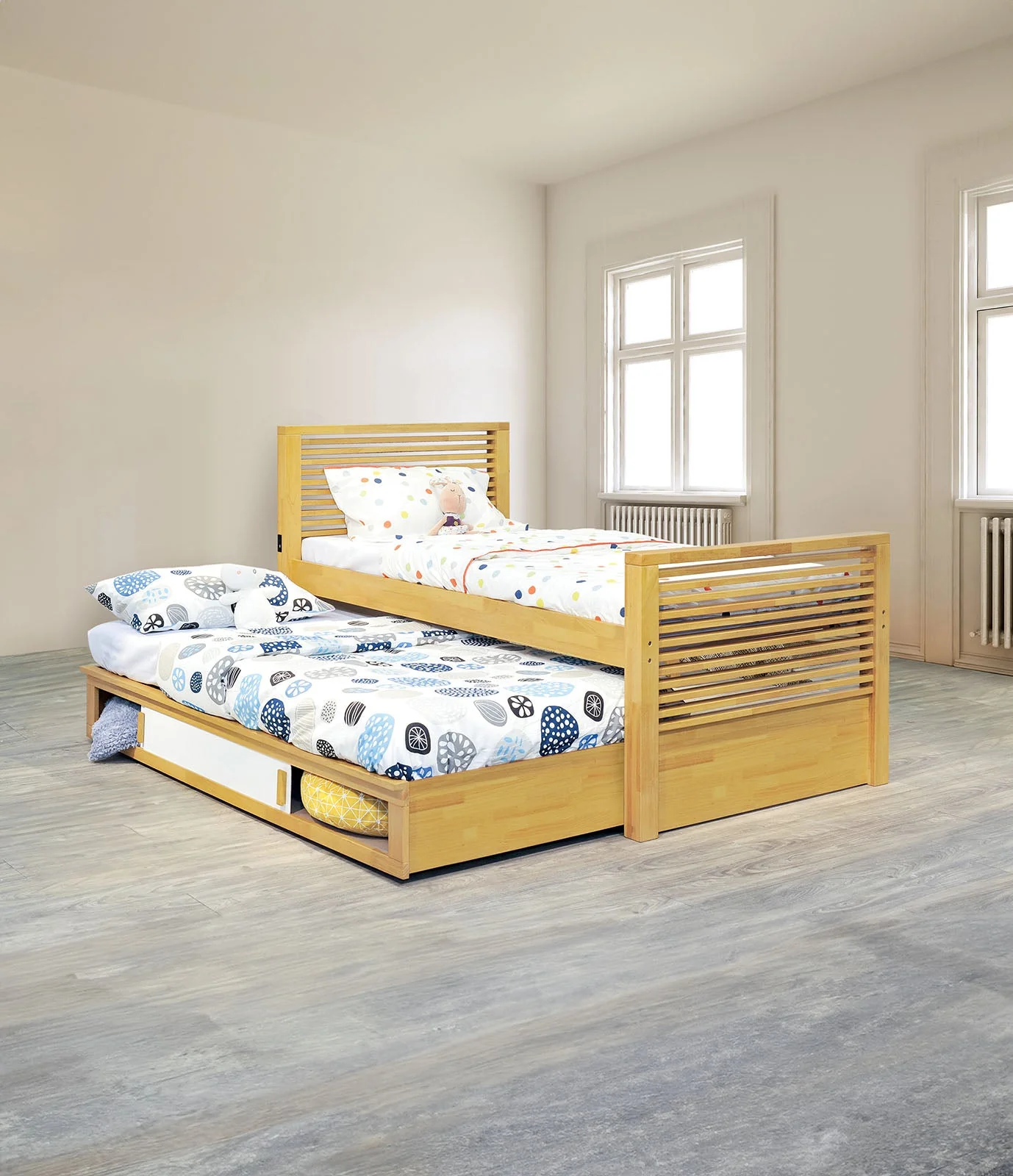 Dayville Light Oak Full Bed - Image 3