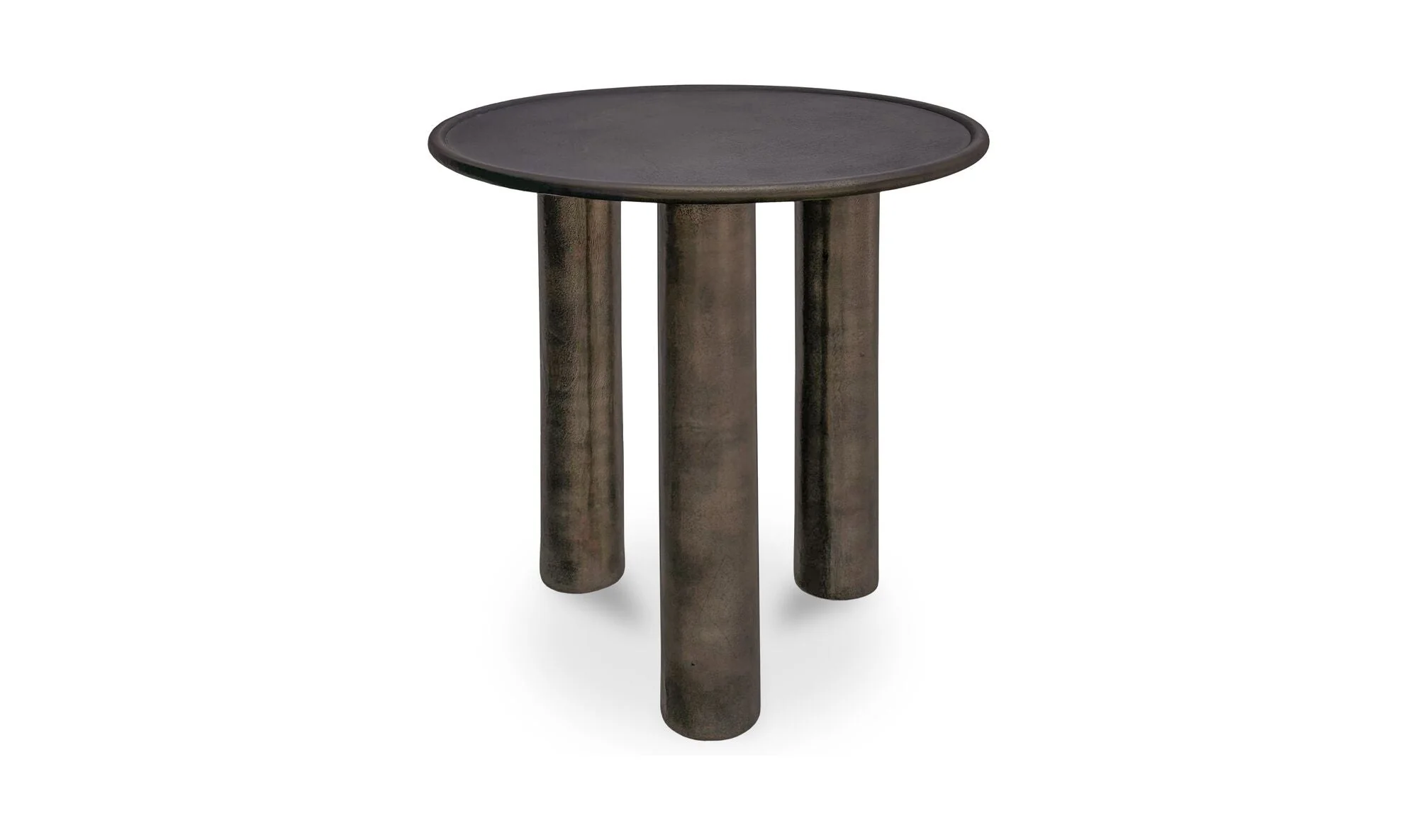 Deacon Outdoor Side Table Deep Bronze
