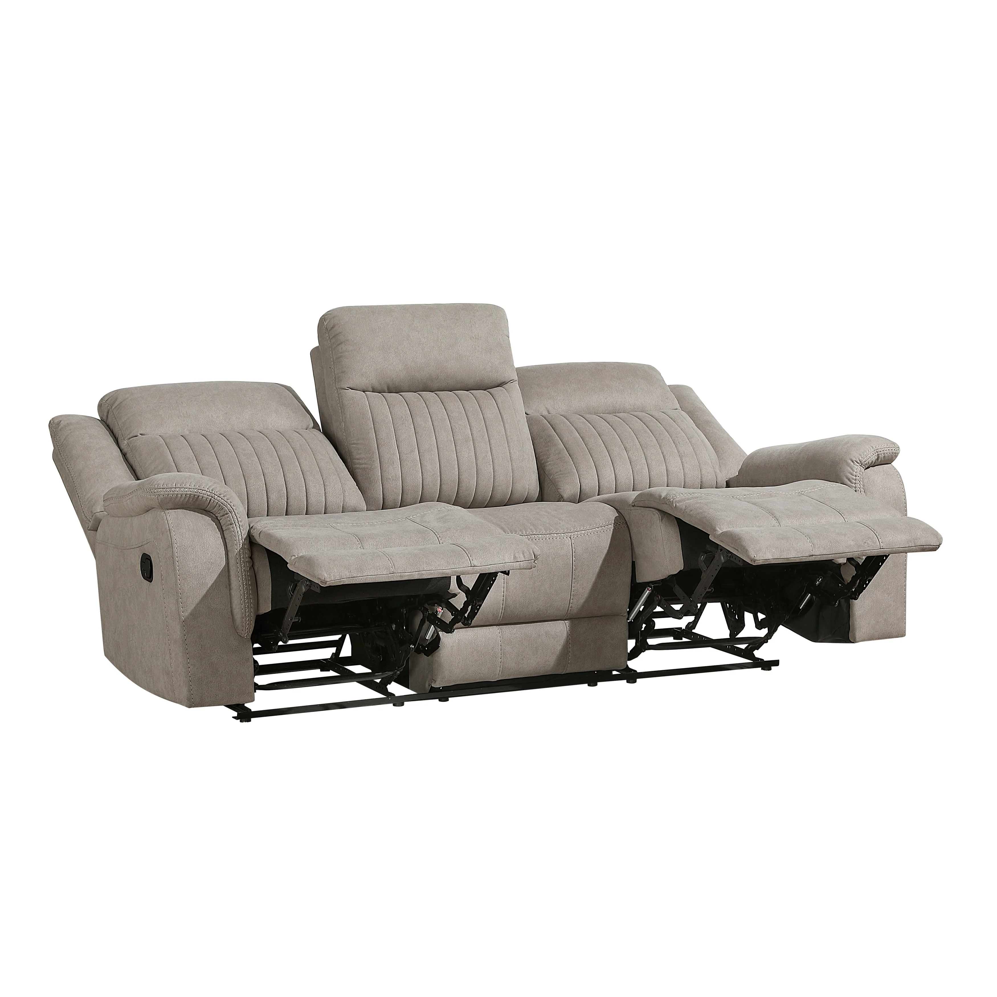 Dean Dove Double Reclining Sofa - Image 5