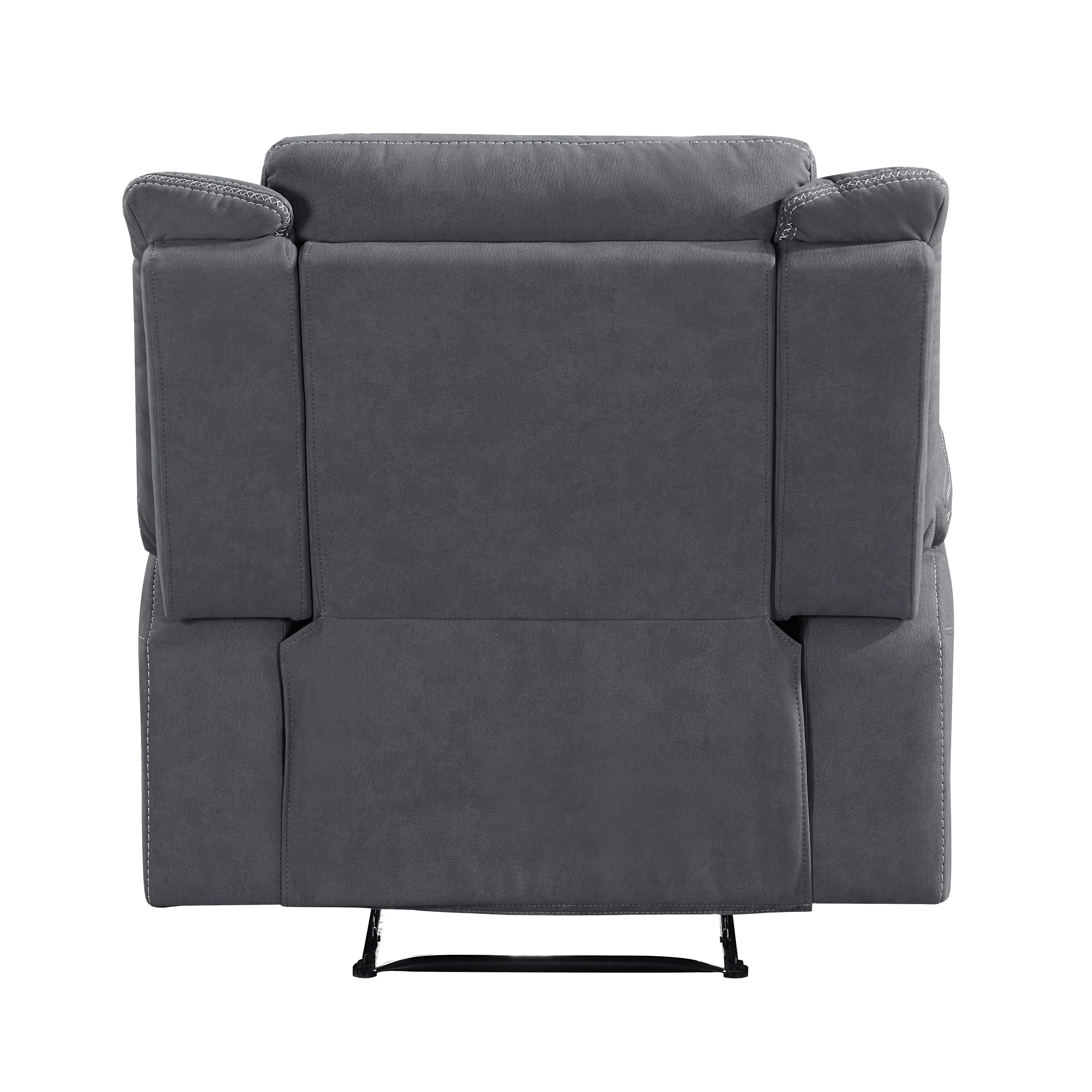 Dean Gray Double Reclining Living Room Set - Image 15