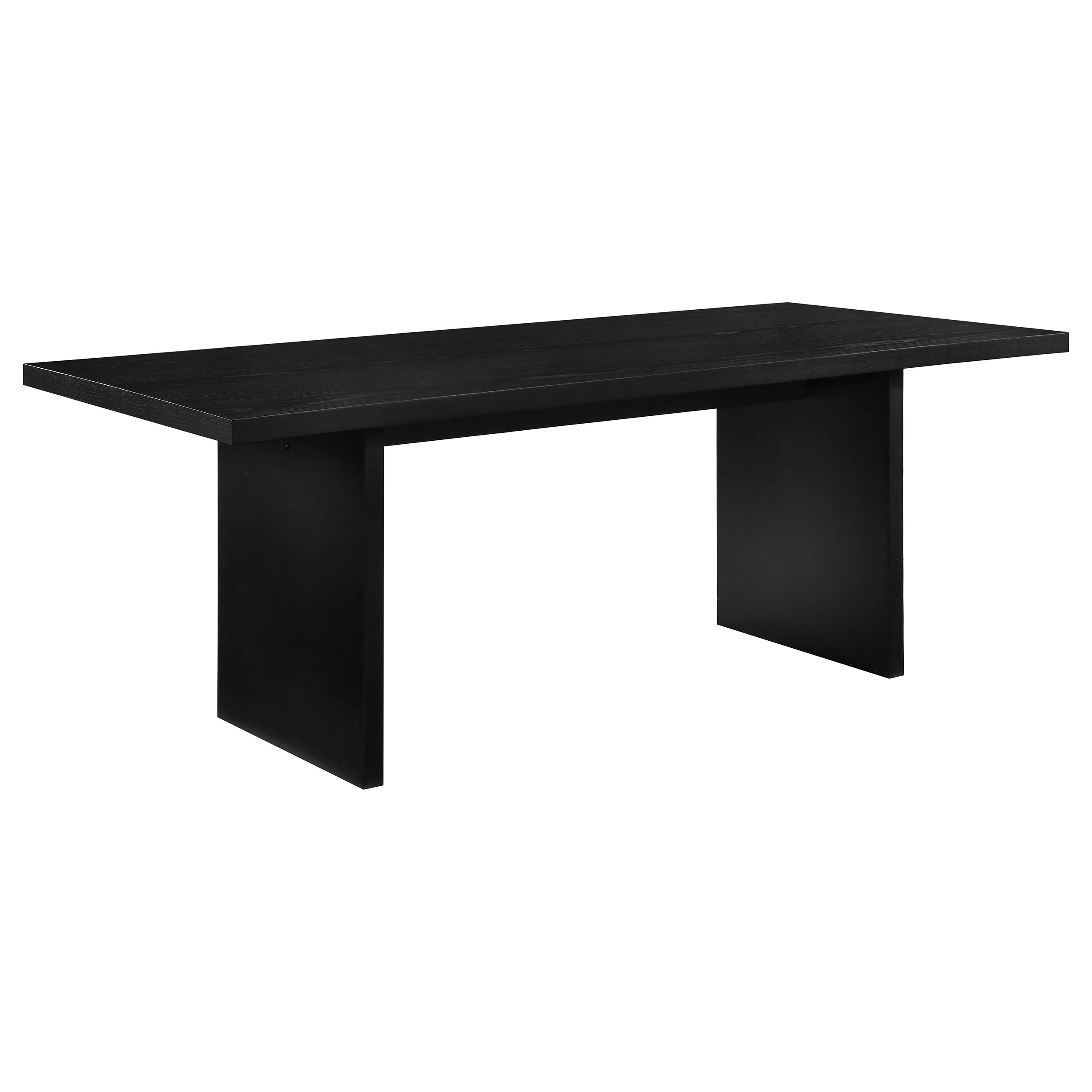 Decker Black 7-piece 82-inch Rectangular Dining Set - Image 2