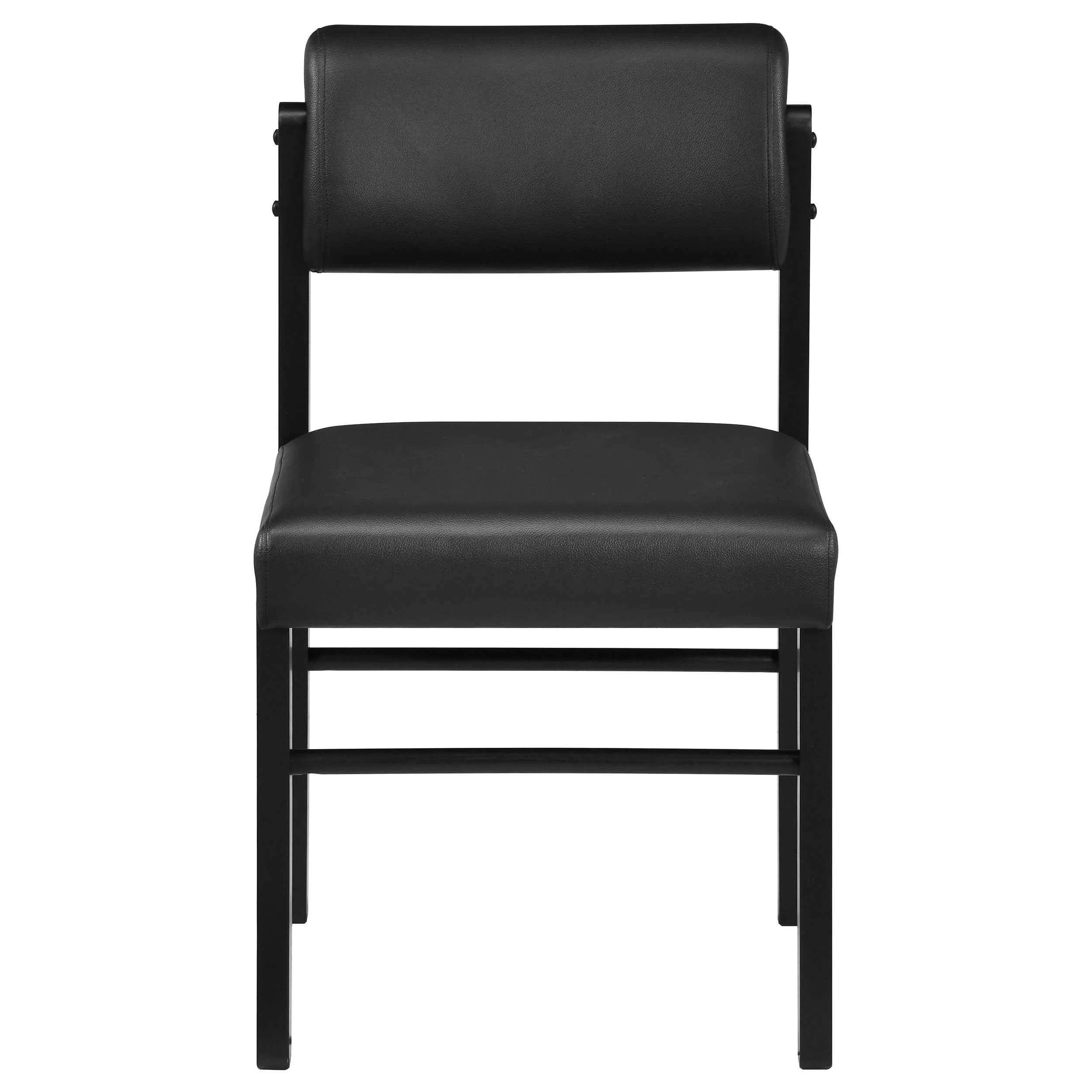 Decker Black 7-piece 82-inch Rectangular Dining Set - Image 7