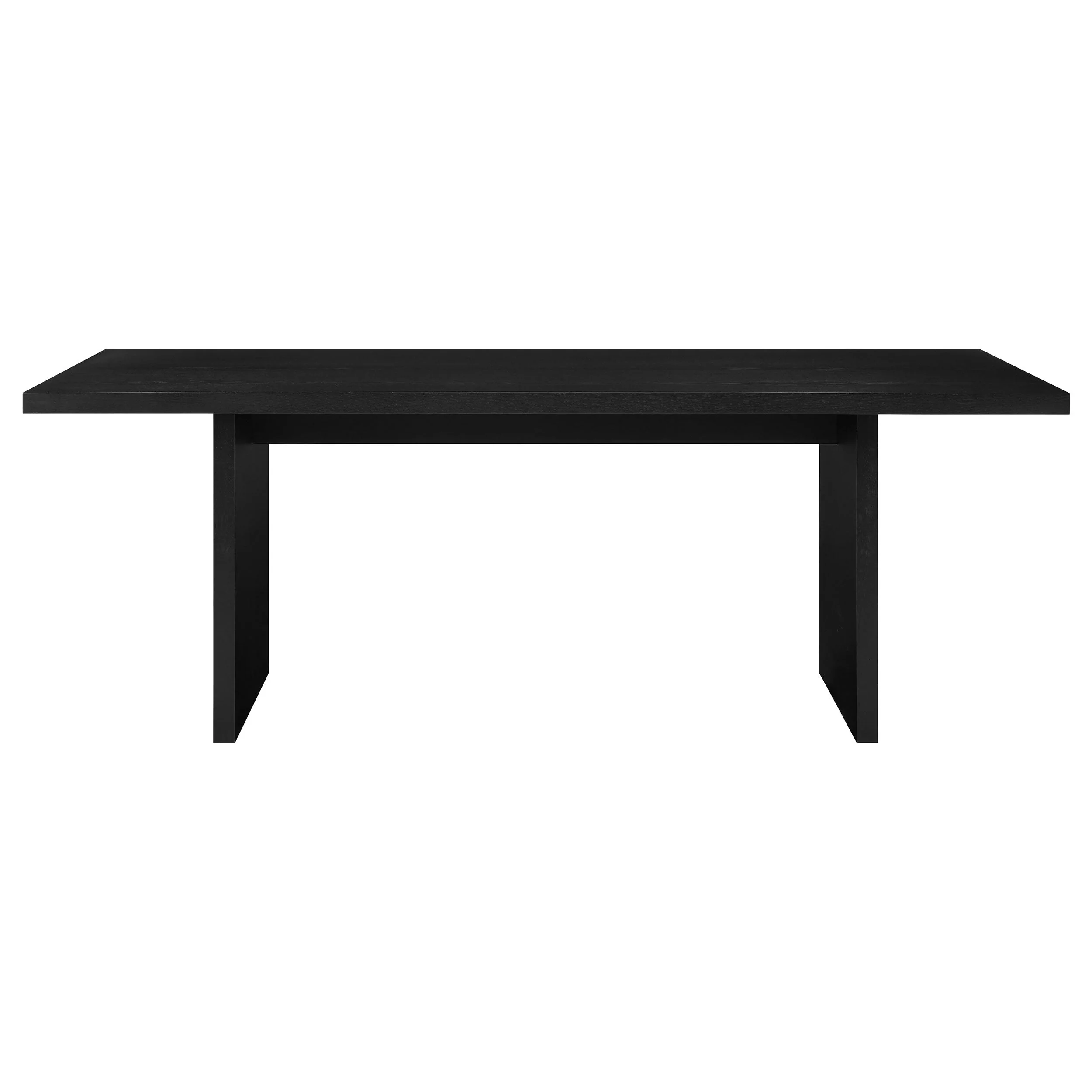 Decker Cream/Black 7-piece 82-inch Rectangular Dining Set - Image 3
