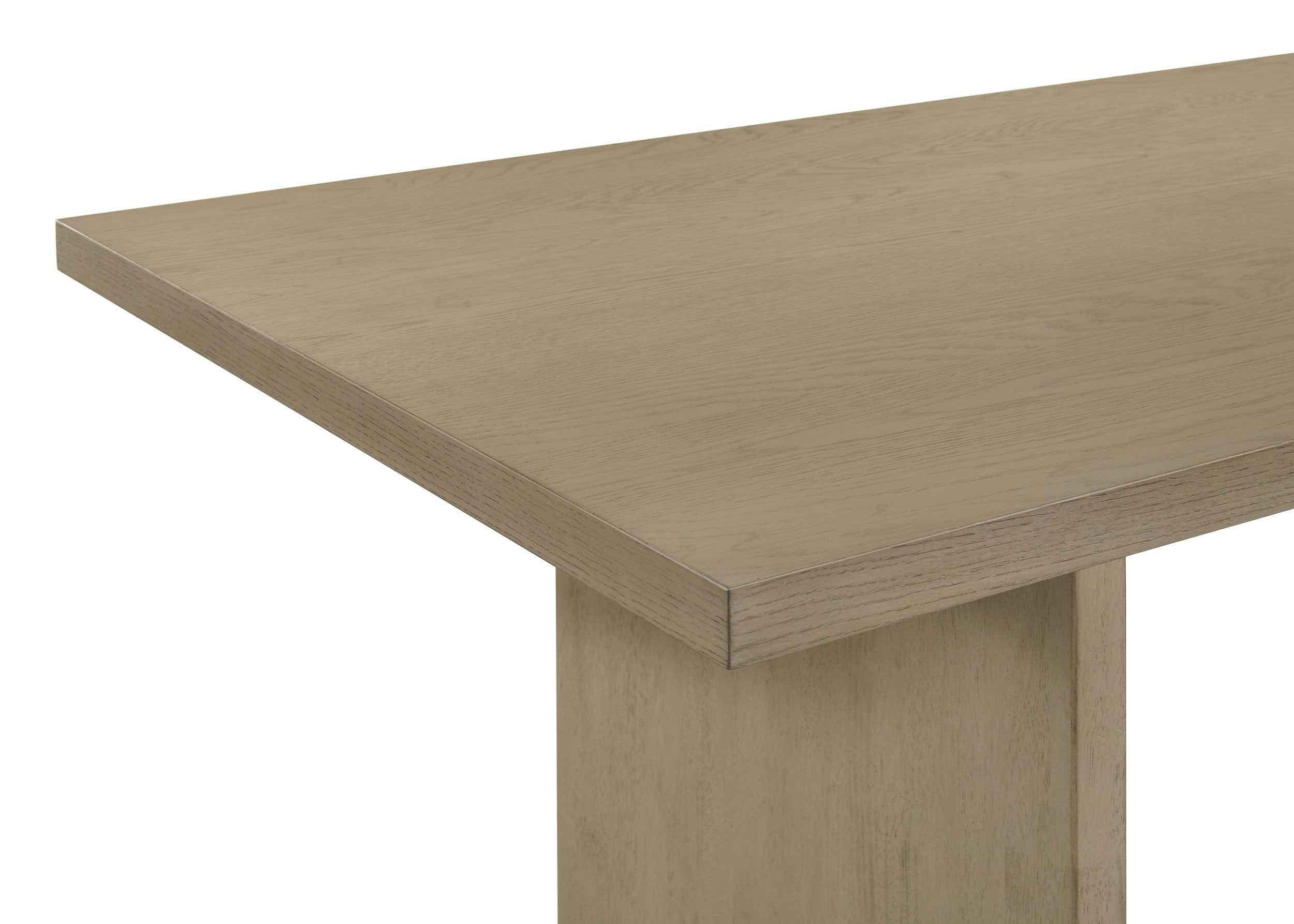 Decker Natural Oak 70-inch Rectangular Wood Counter Height Dining Table - Image 6
