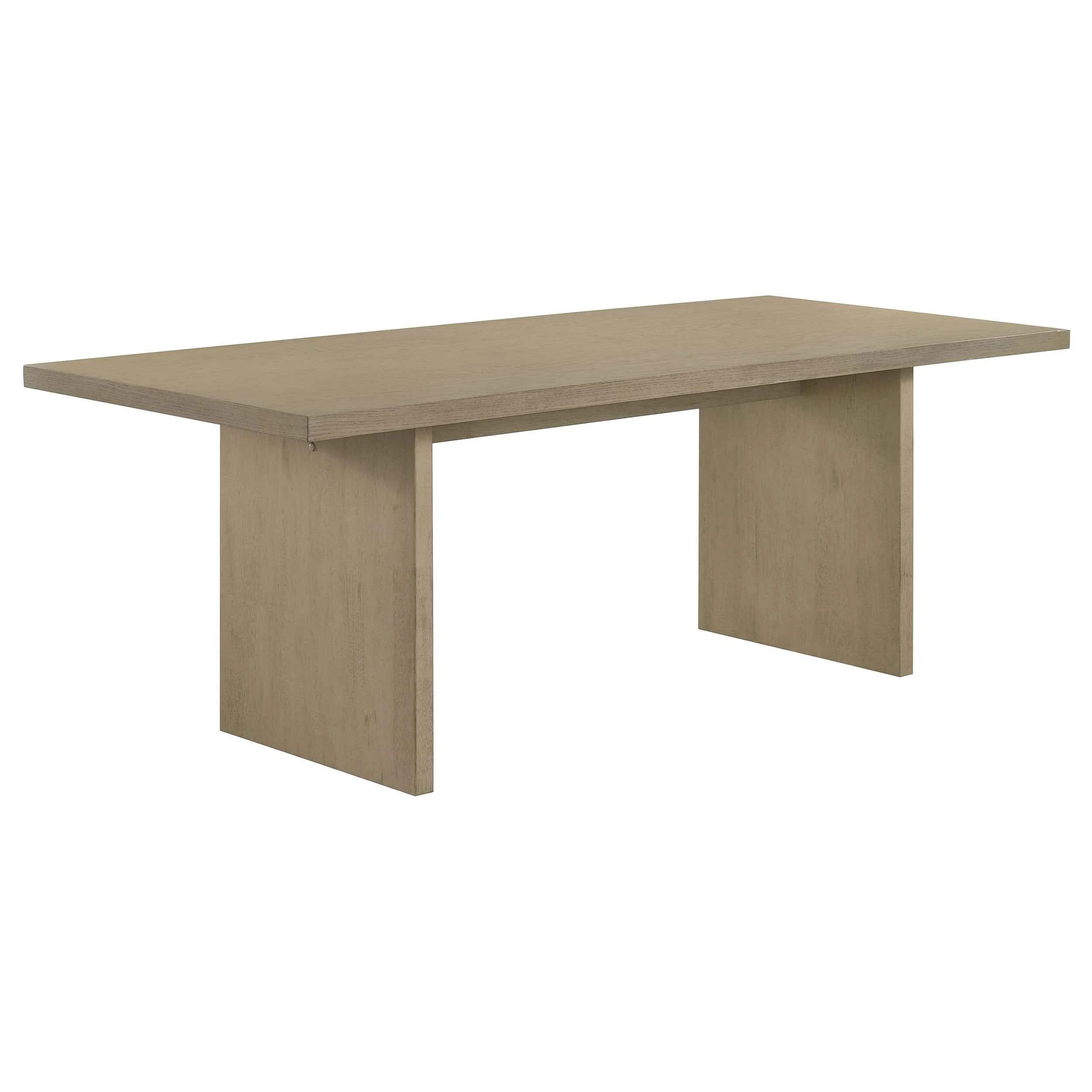 Decker Natural Oak 82-inch Rectangular Wood Dining Table - Image 2