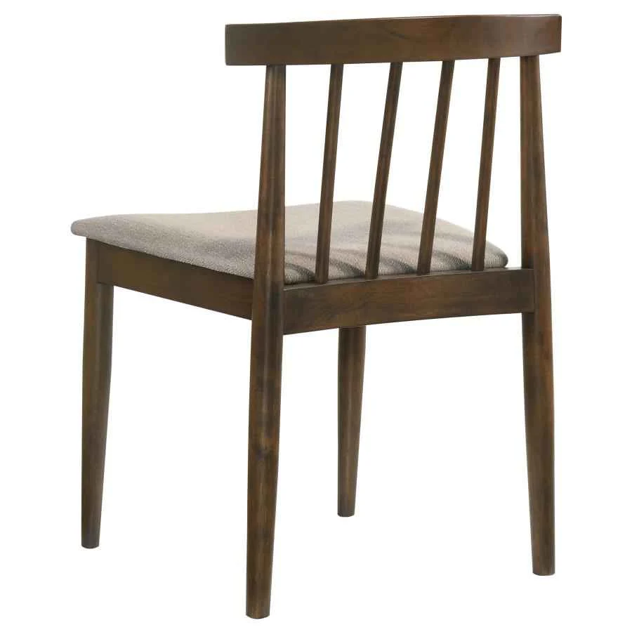 Decker Wheat/Walnut 7-piece 82-inch Rectangular Dining Set - Image 9