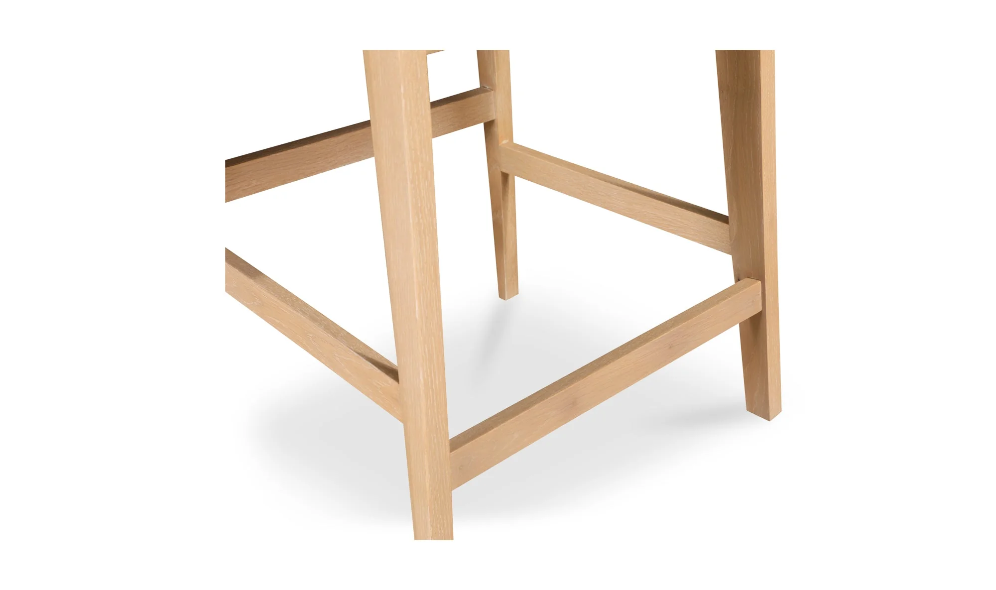 Deco Oak Counter Stool Light Grey - Image 7