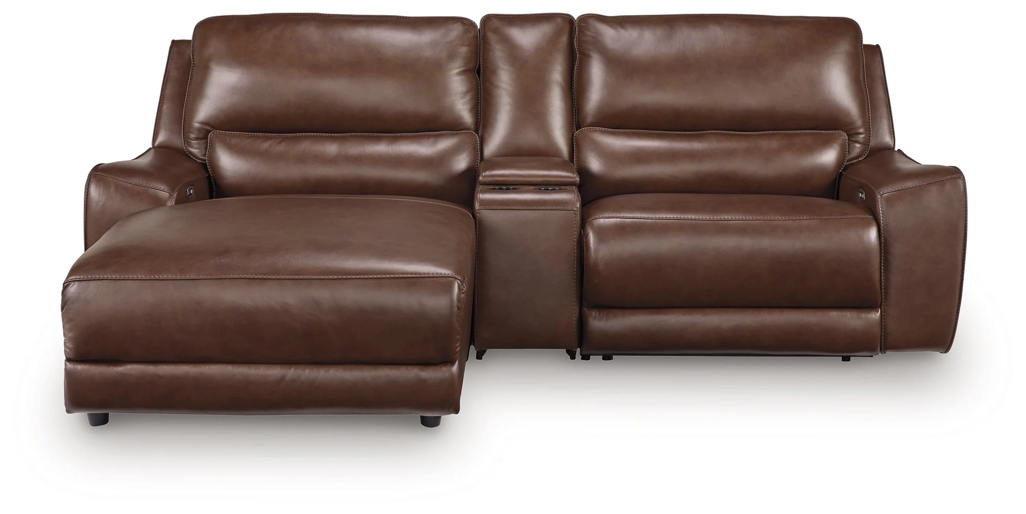 Deepwakes Canyon 3-Piece Power Reclining Sectional with Chaise - Image 2