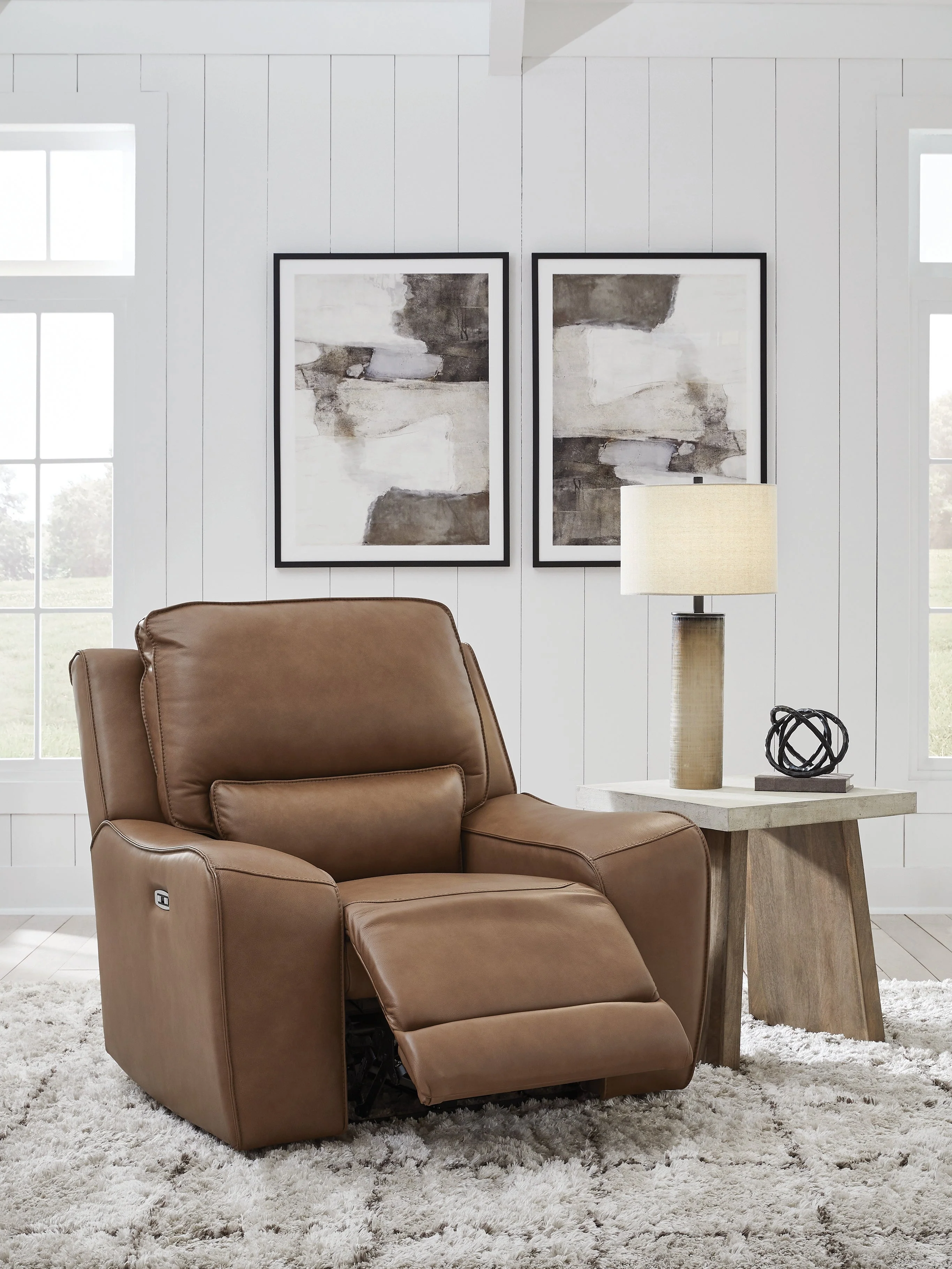 Deepwakes Caramel Power Recliner - Image 2