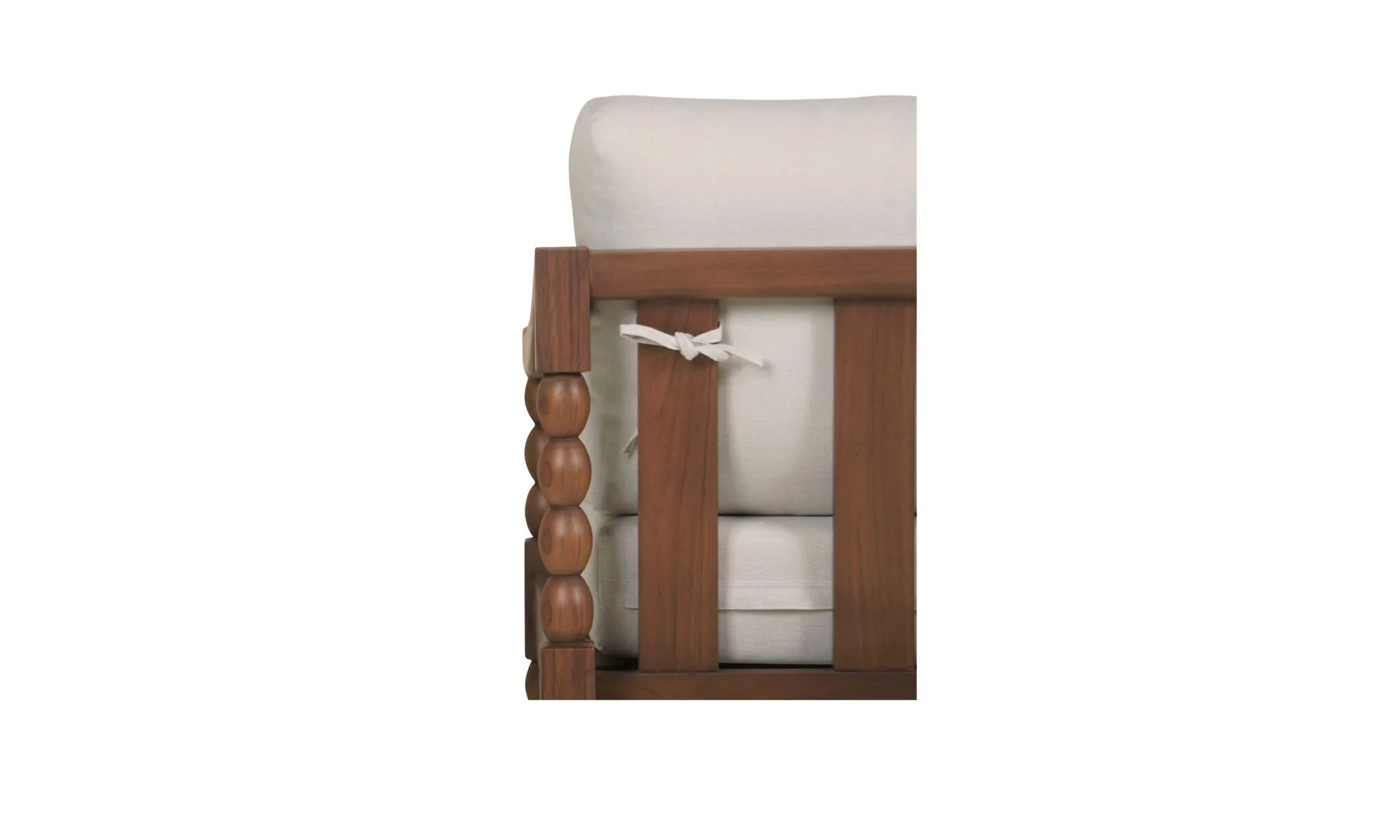 Delilah Outdoor Accent Chair Brown - Image 8