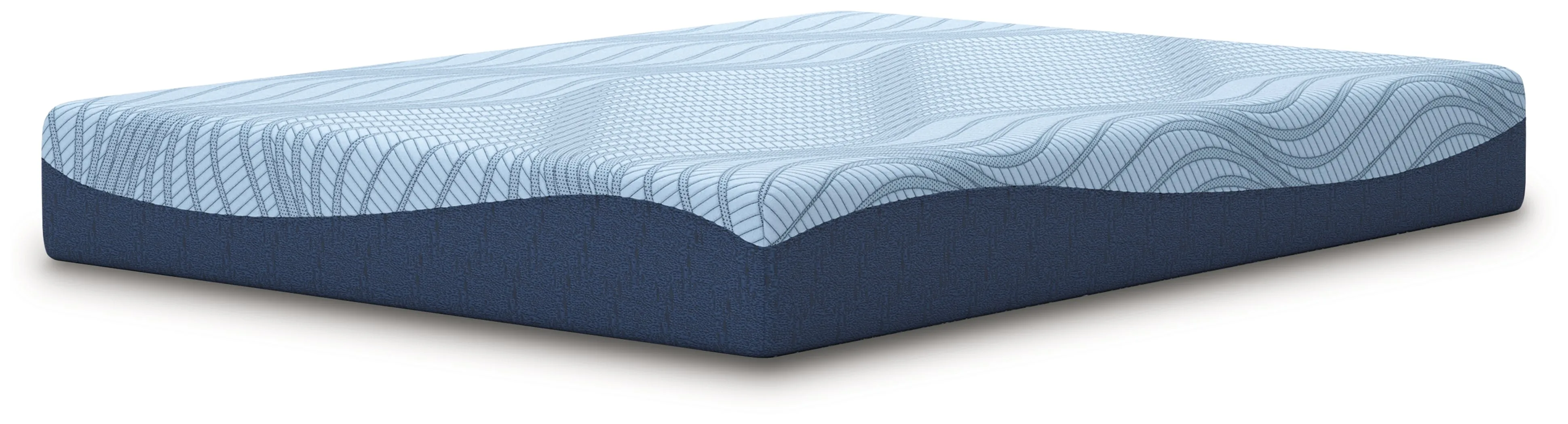 Dellyn 10 Memory Foam White Full Mattress - Image 3