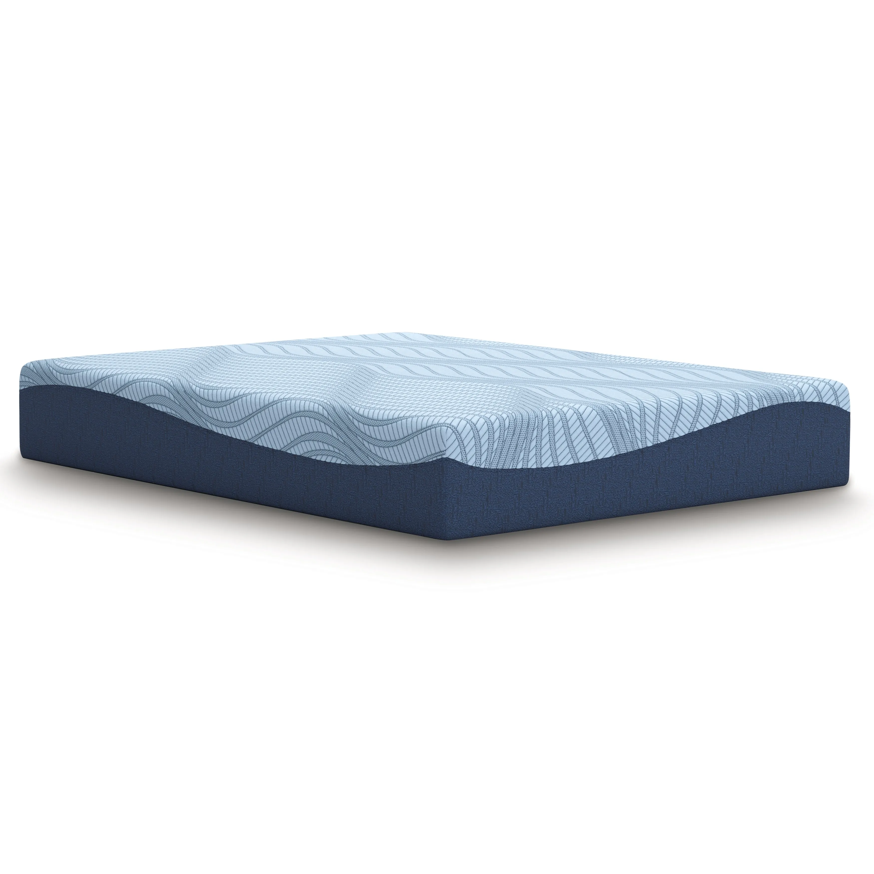 Dellyn 12 Memory Foam White Full Mattress - Image 2