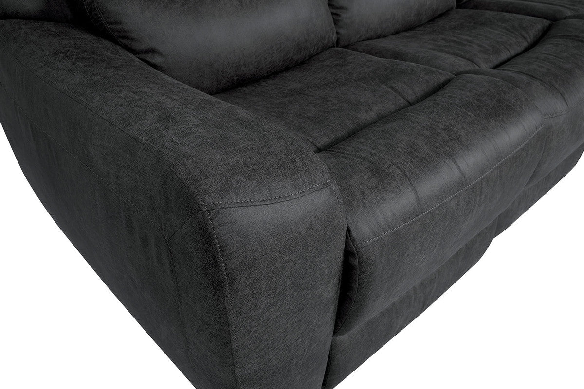 Demetrius Dark Gray Power Sofa & Loveseat - Image 3