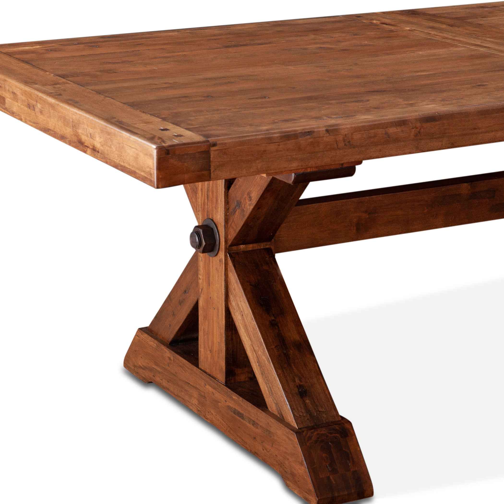 Grassroots Aspen 88-110" Extension Table in Earth - Image 6