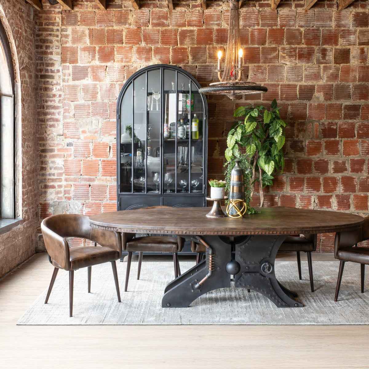 Eiffel 94" Oval Dining Table - Image 2