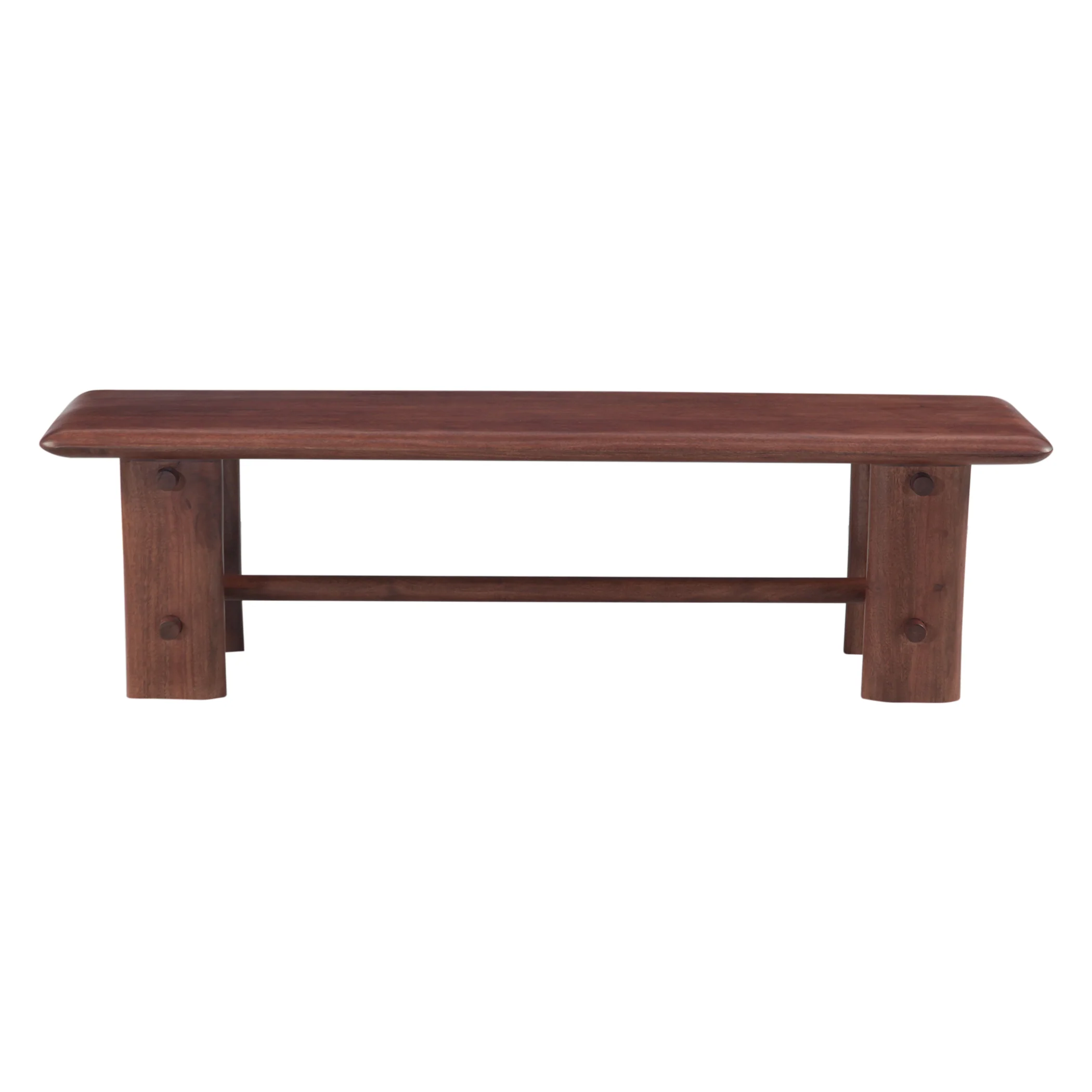 Lenox Loch 64" Bench in Walnut - Image 7